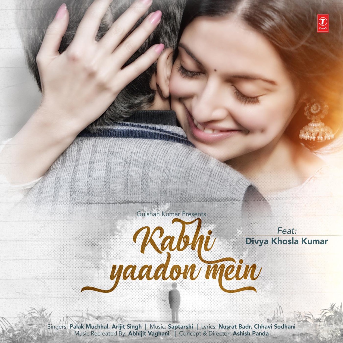 Kabhi Yaadon Mein - Single by Palak Muchhal, Arijit Singh, Abhijit Vaghani & Saptarshi album cover