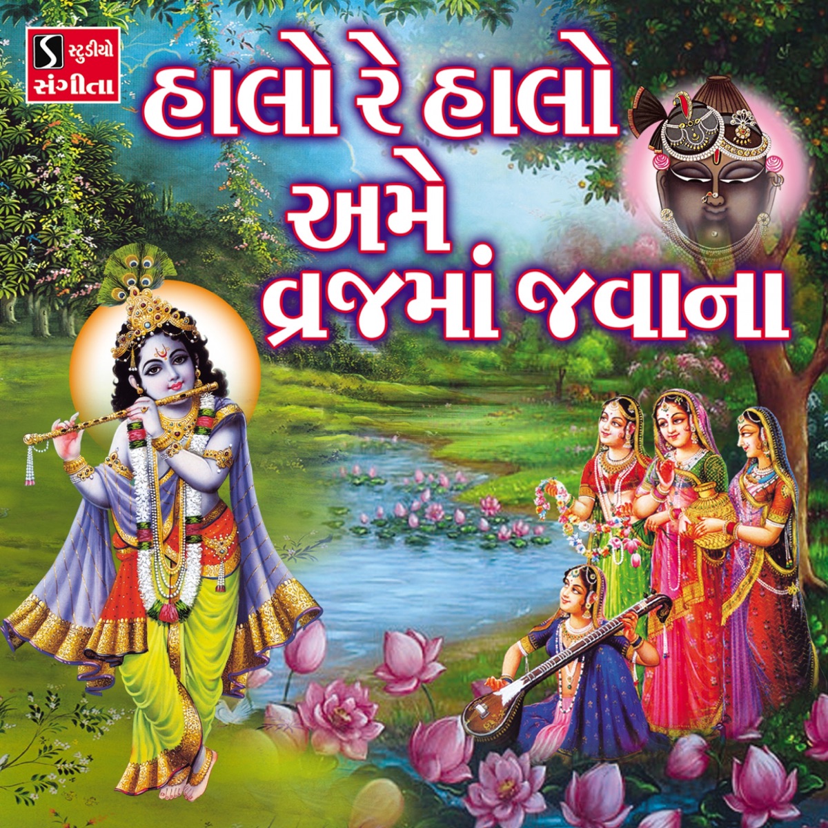 Halo Re Halo Ame Vraj Ma Javana - EP by Kishor Manraja album cover