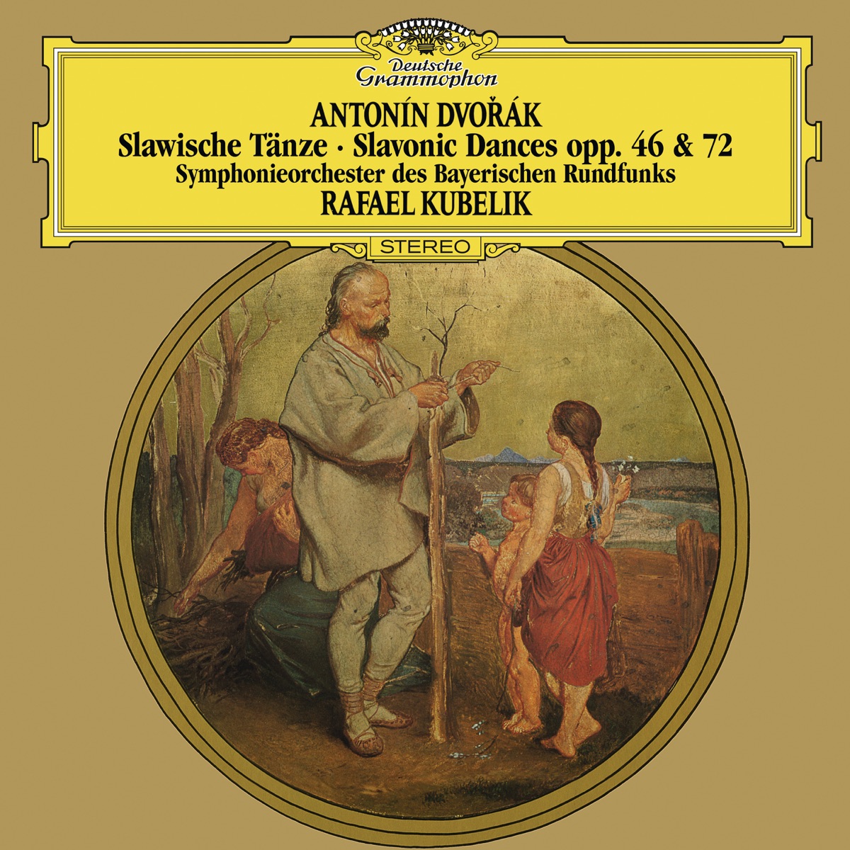 Dvorák: Slavonic Dances by Bavarian Radio Symphony Orchestra & Rafael Kubelik album cover