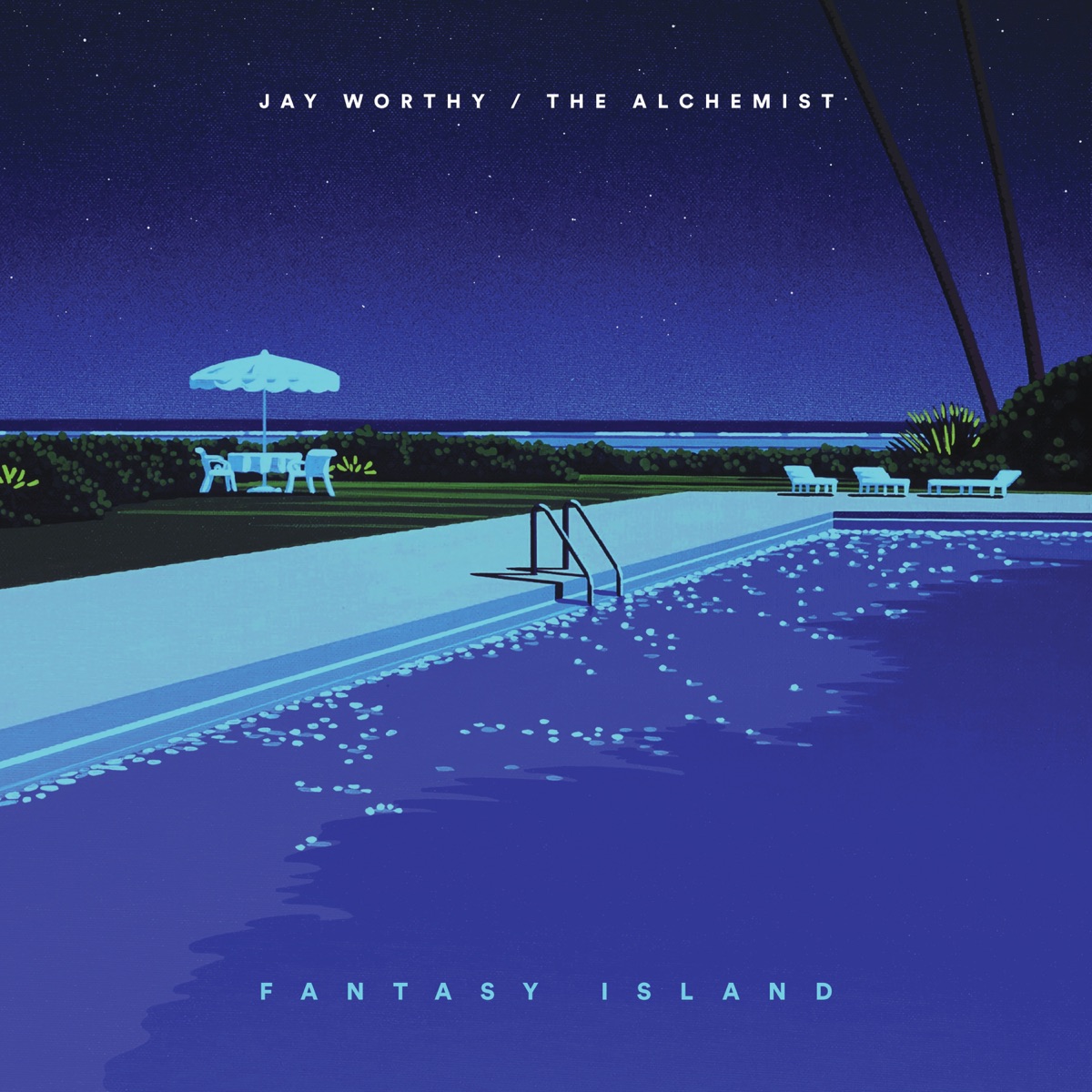 Fantasy Island - EP by Jay Worthy, LNDN DRGS & The Alchemist album cover