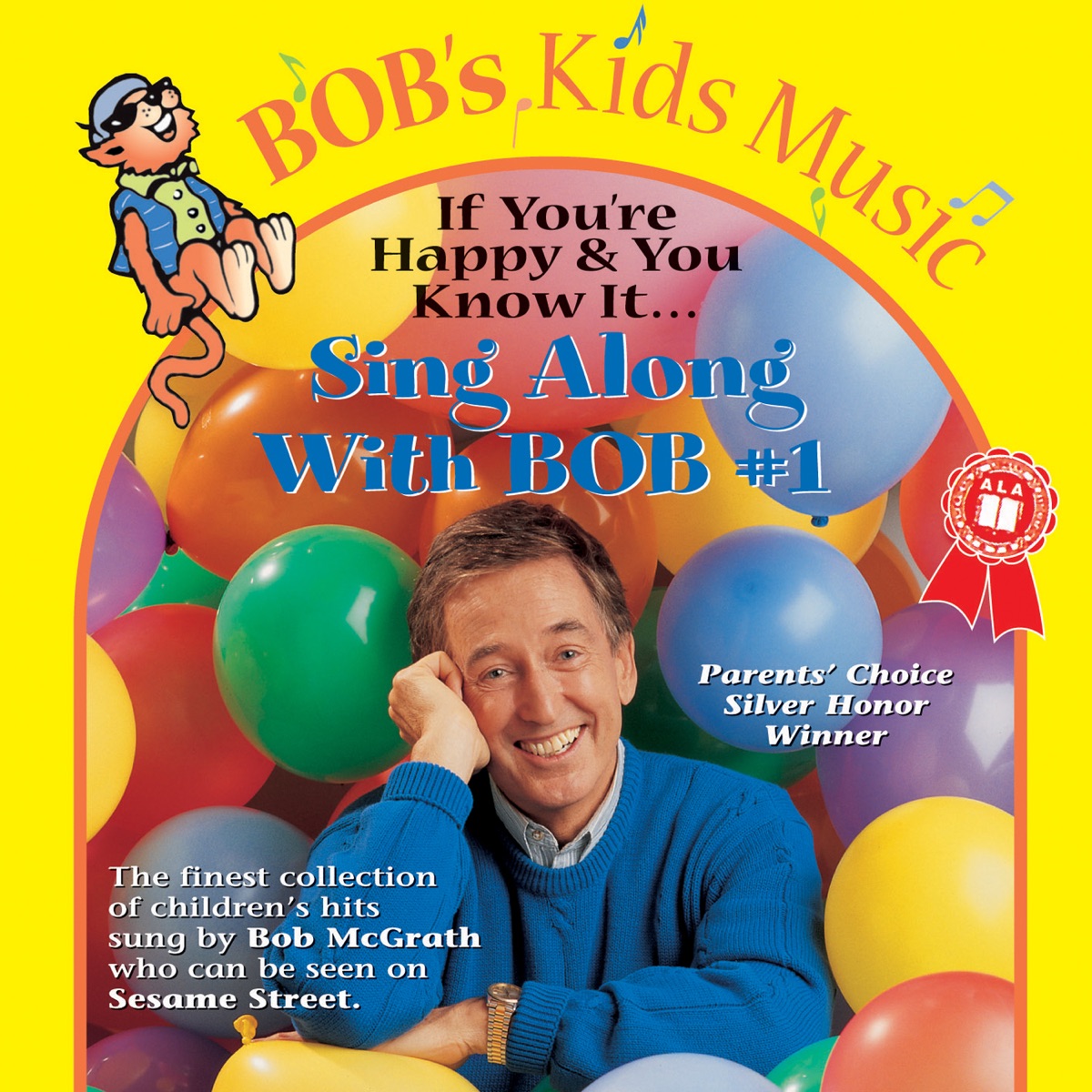 Sing Along With Bob #1 by Bob McGrath album cover