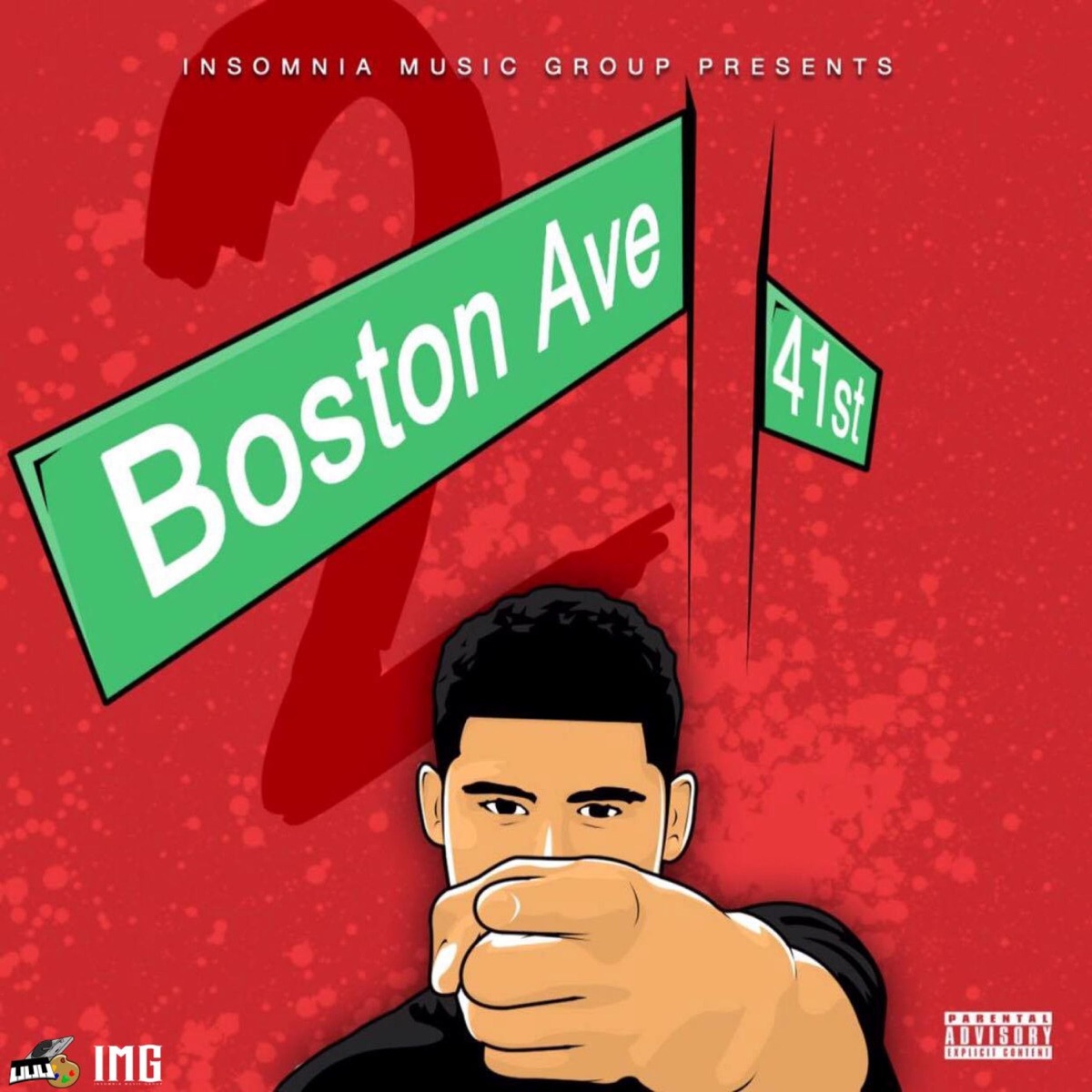 Boston Ave 2 by RG album cover