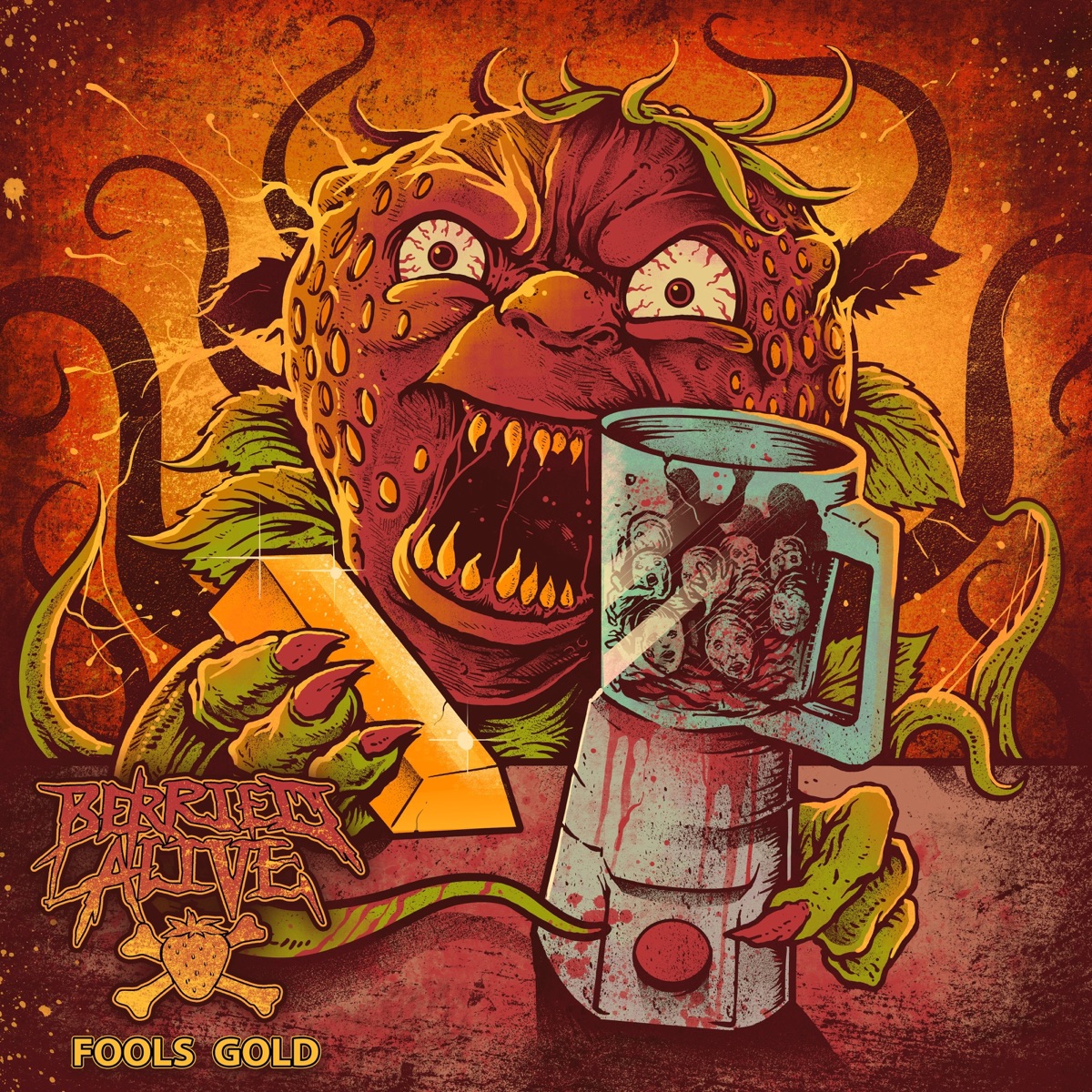 Fools Gold by Berried Alive album cover