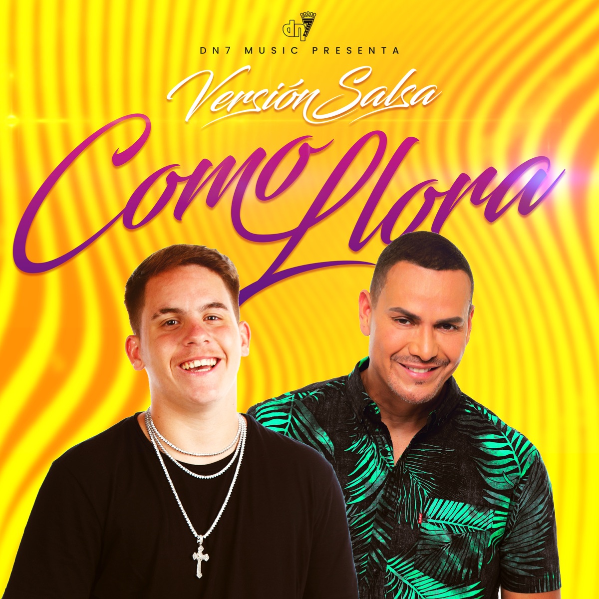Cómo Llora (Versión Salsa) [feat. Victor Manuelle] - Single by Juanfran album cover