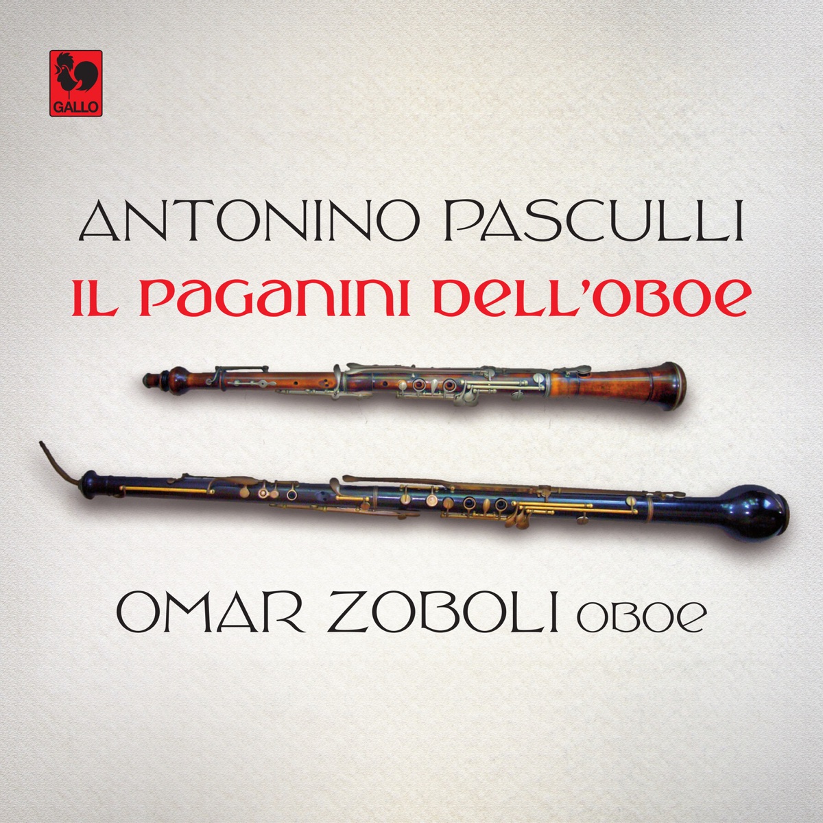 Antonino Pasculli: Il Paganini dell'Oboe by Omar Zoboli, Antonio Ballista & Giuliana Albisetti album cover