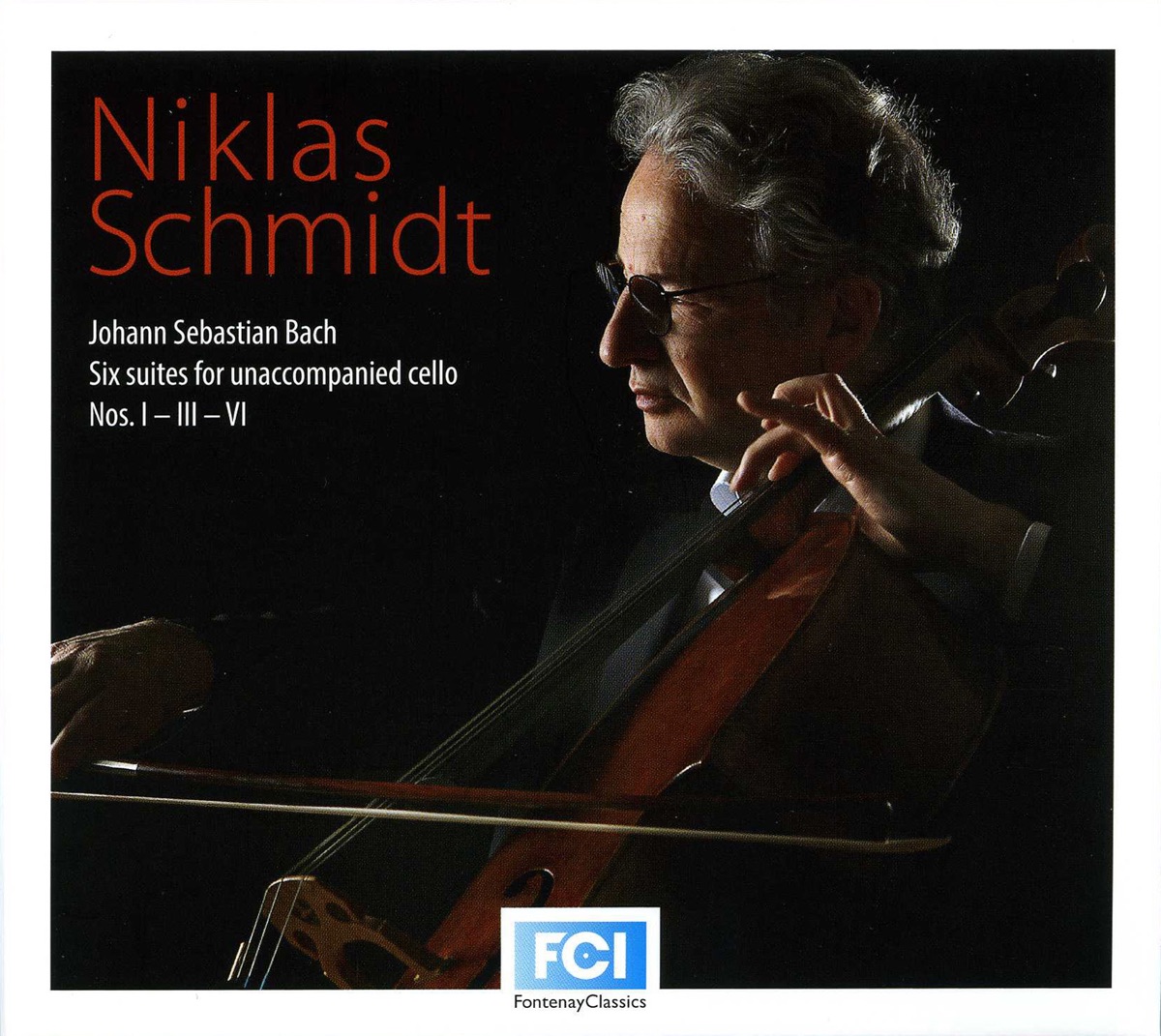 Bach: Cello Suites Nos. 1, 3 & 6 by Niklas Schmidt album cover