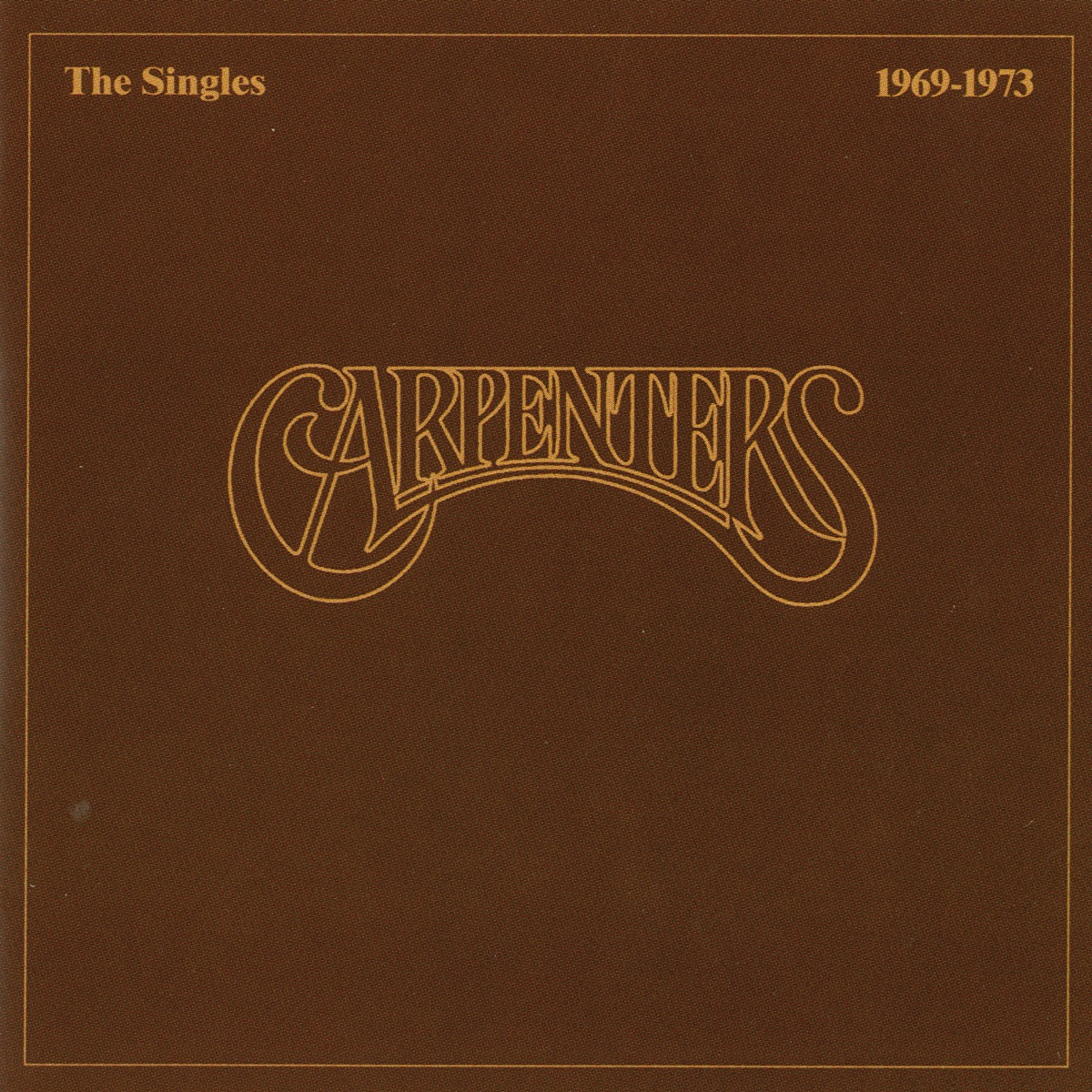 The Singles 1969-1973 by Carpenters album cover