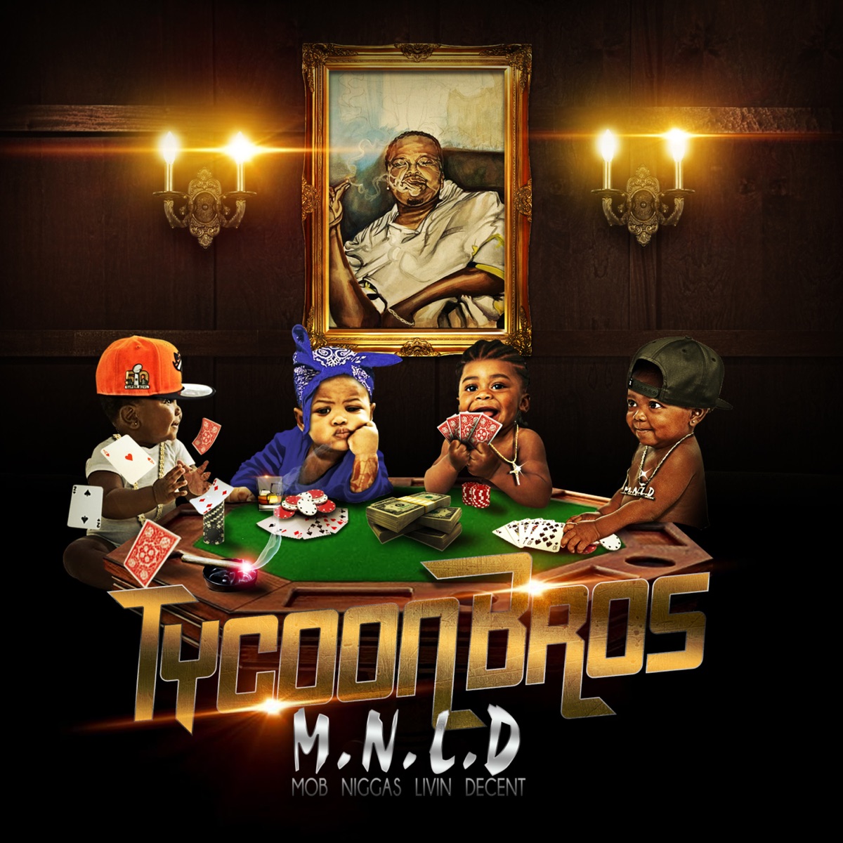 Tycoon Bros (feat. Innerstate Ike, Hawk Man, Young Doe & Analiza Slim) by MNLD album cover