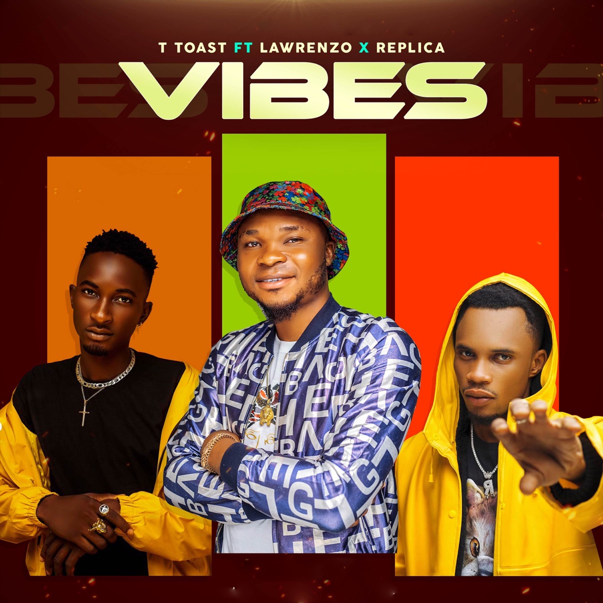 Vibes (feat. Replica & Lawrenzo) - Single by T Toast album cover