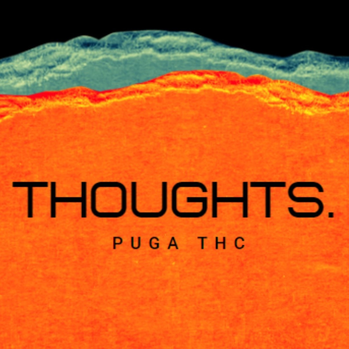 Thoughts (feat. Puga THC & TripleB) - Single by Cuervos Lirical album cover