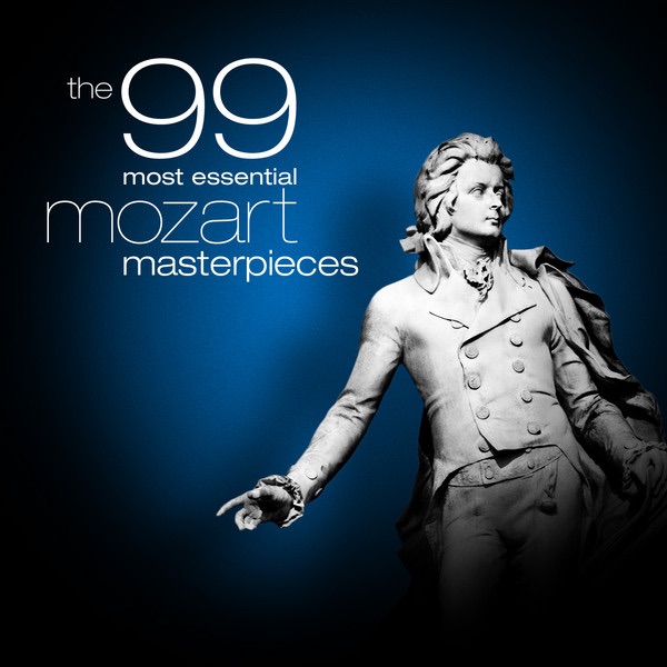 The 99 Most Essential Mozart Masterpieces by Various Artists album cover