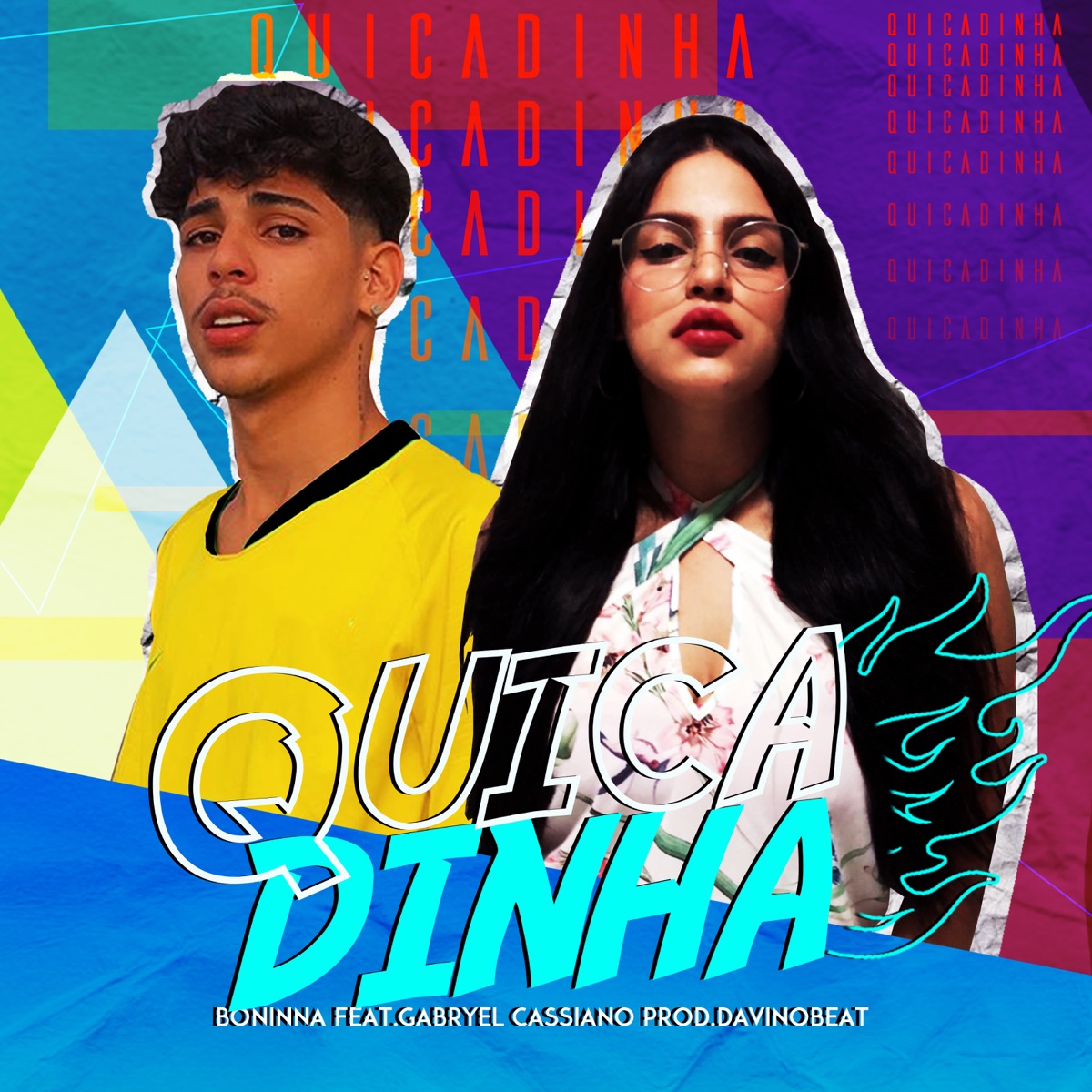 Quicadinha (feat. Gabryel Cassiano) - Single by Boninna album cover