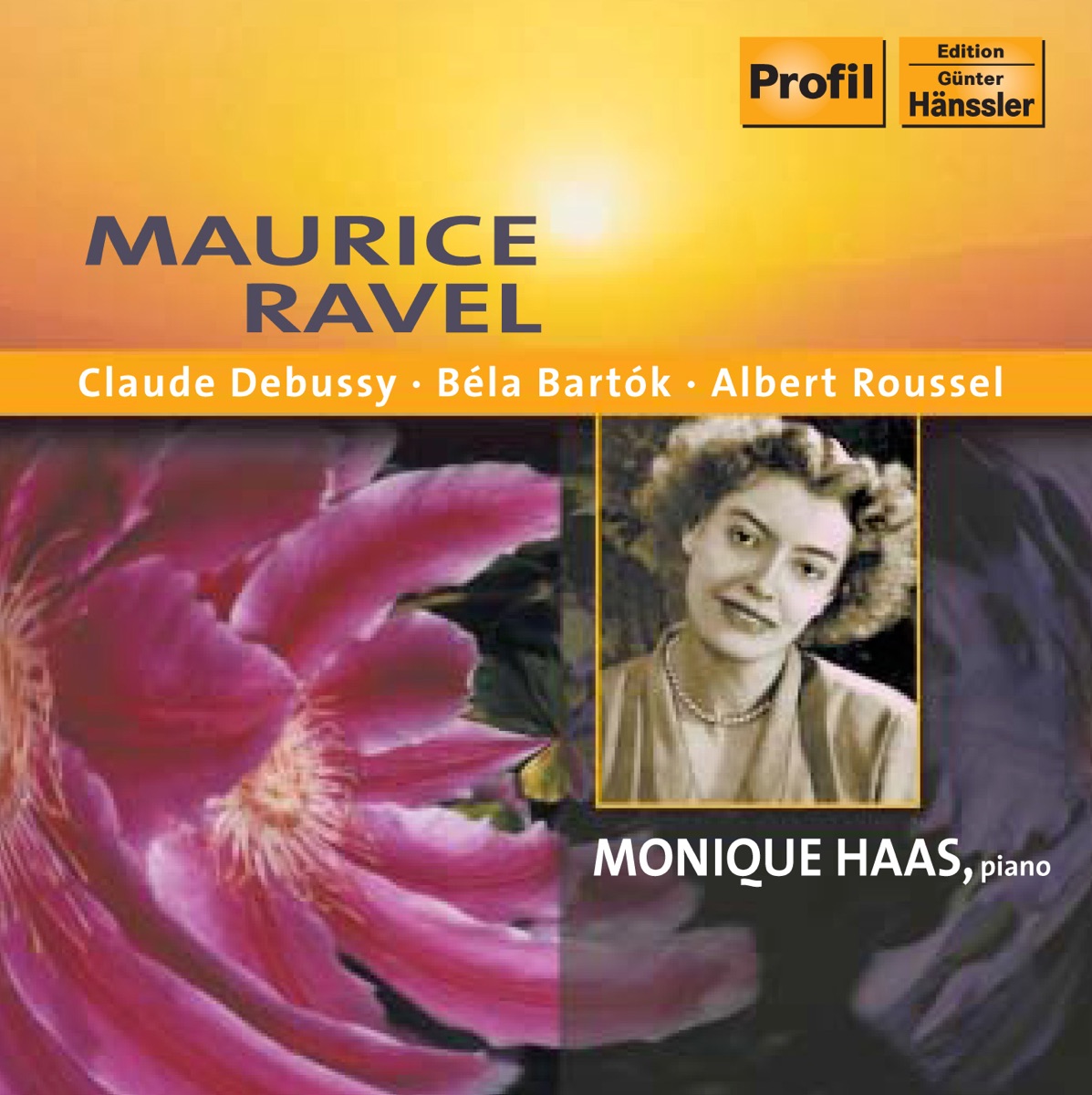 Ravel: Piano Concerto In G Major - Debussy: Toccata - Bartok: Sonatine - Roussel: 3 Pieces for Piano by NWDR Sinfonieorchester, Hans Schmidt-Isserstedt, Monique Haas, Lamoureux Concert Association Orchestra & Maurice Ravel album cover