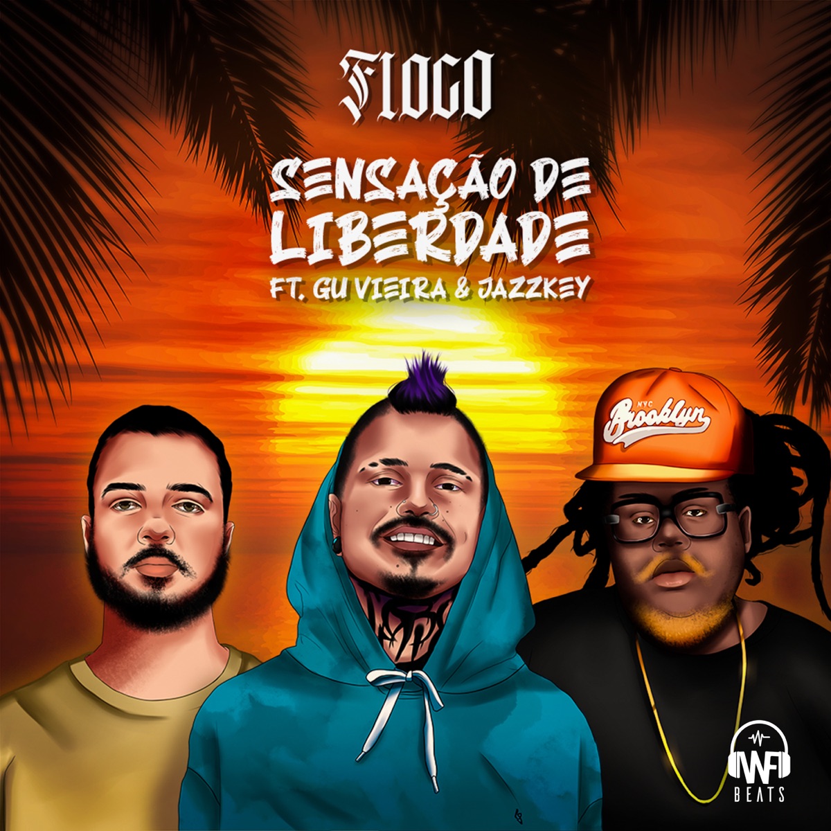 Sensação de Liberdade (feat. Jazzkey, Gu Vieira & VNFBeats) - Single by Floco album cover