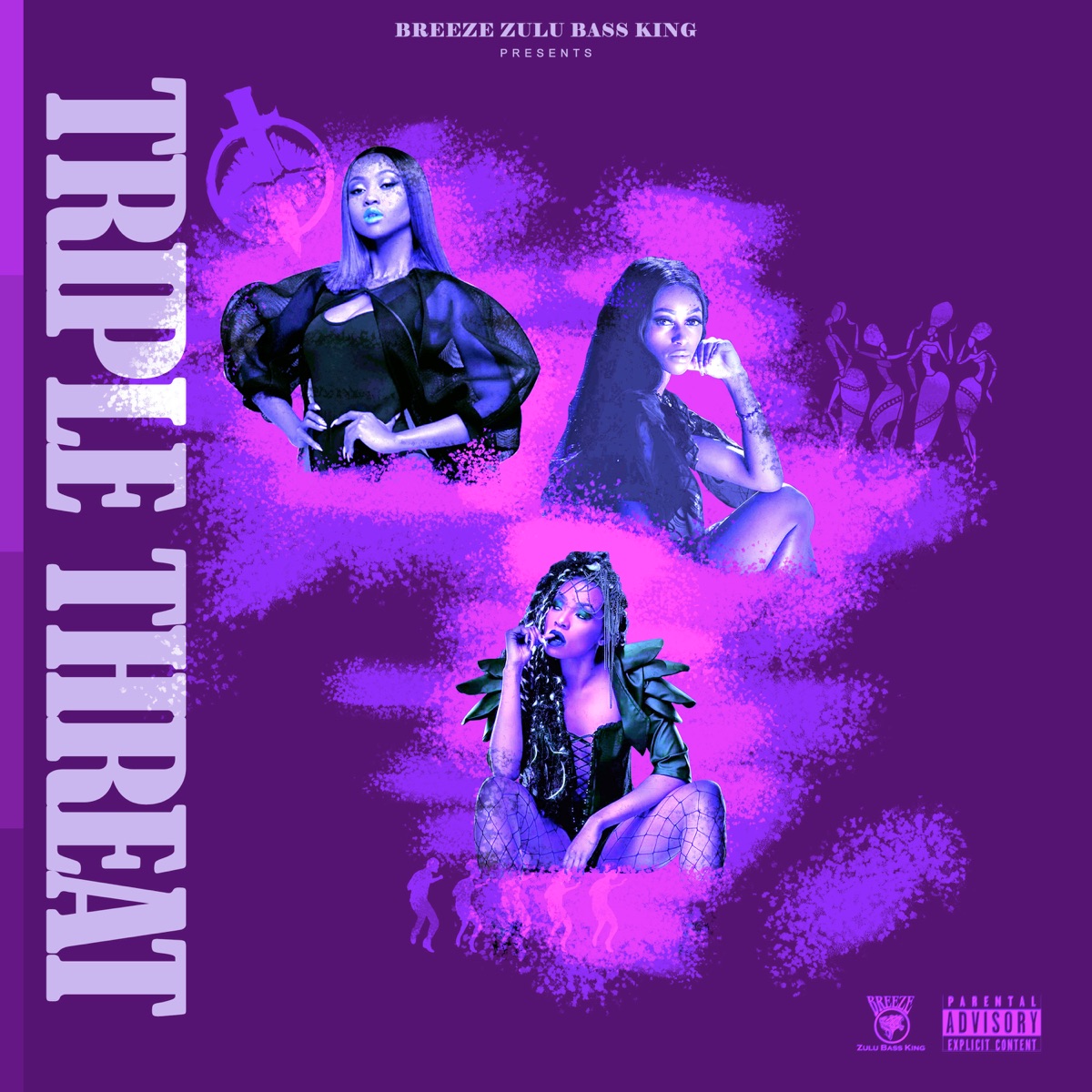 Triple Threat - Single by Breeze Zulu Bass King album cover