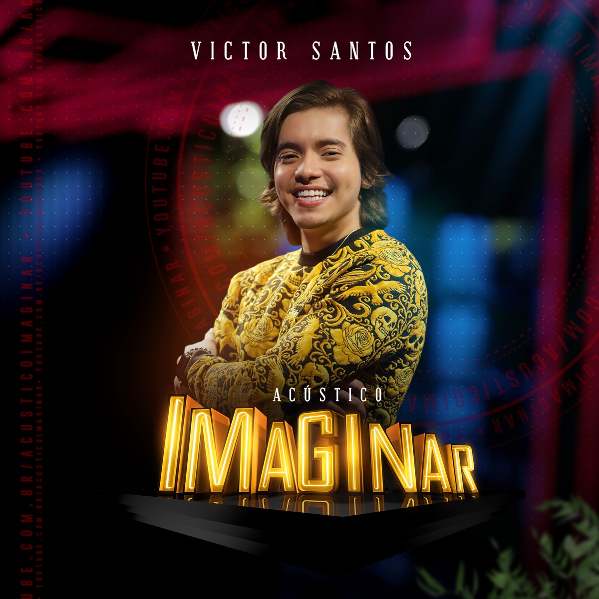 Acústico Imaginar: Victor Santos (Acústico) - EP by Victor Santos & Acústico Imaginar album cover