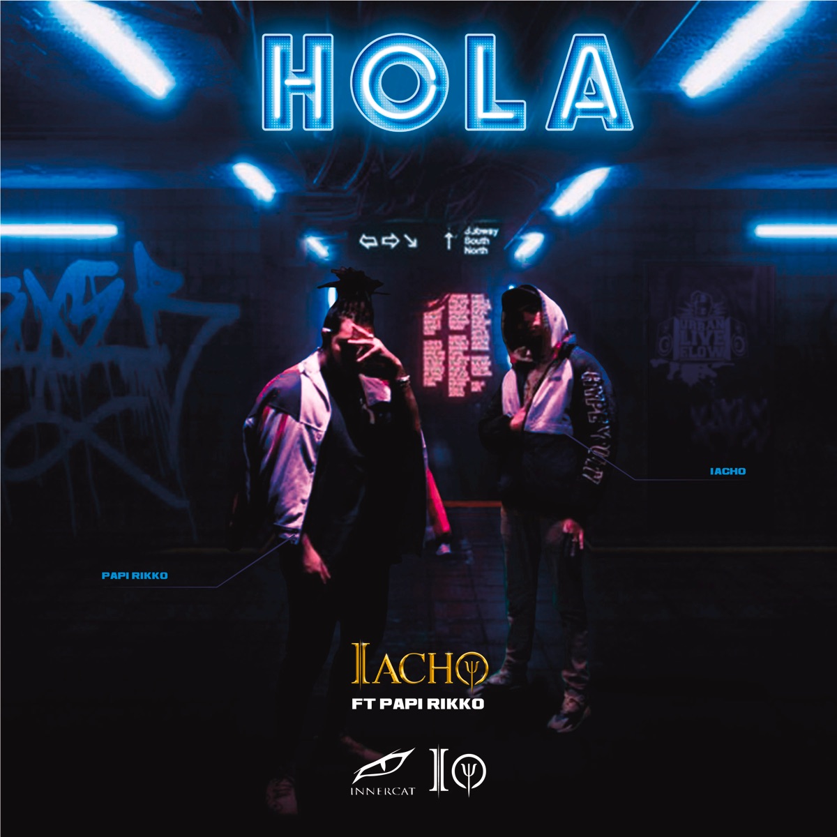 Hola (feat. Papi Rikko) - Single by Iacho album cover