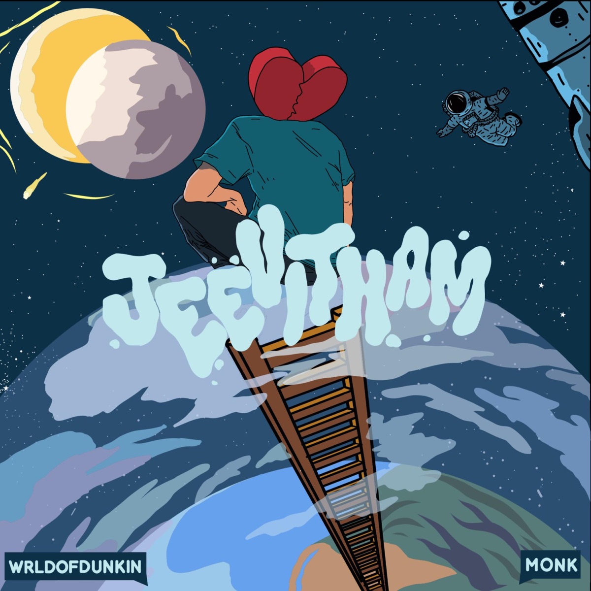 Jeevitham - Single by MC Monk & wrldofdunkin album cover