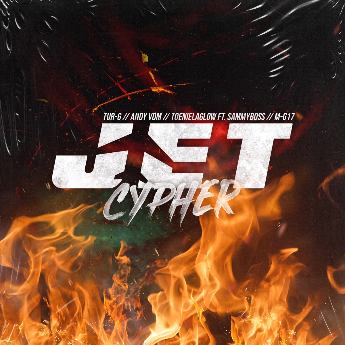 Jet Cypher (feat. Sammyboss & M-G17) - Single by Tur-G, Andy VDM & ToenieLaGlow album cover