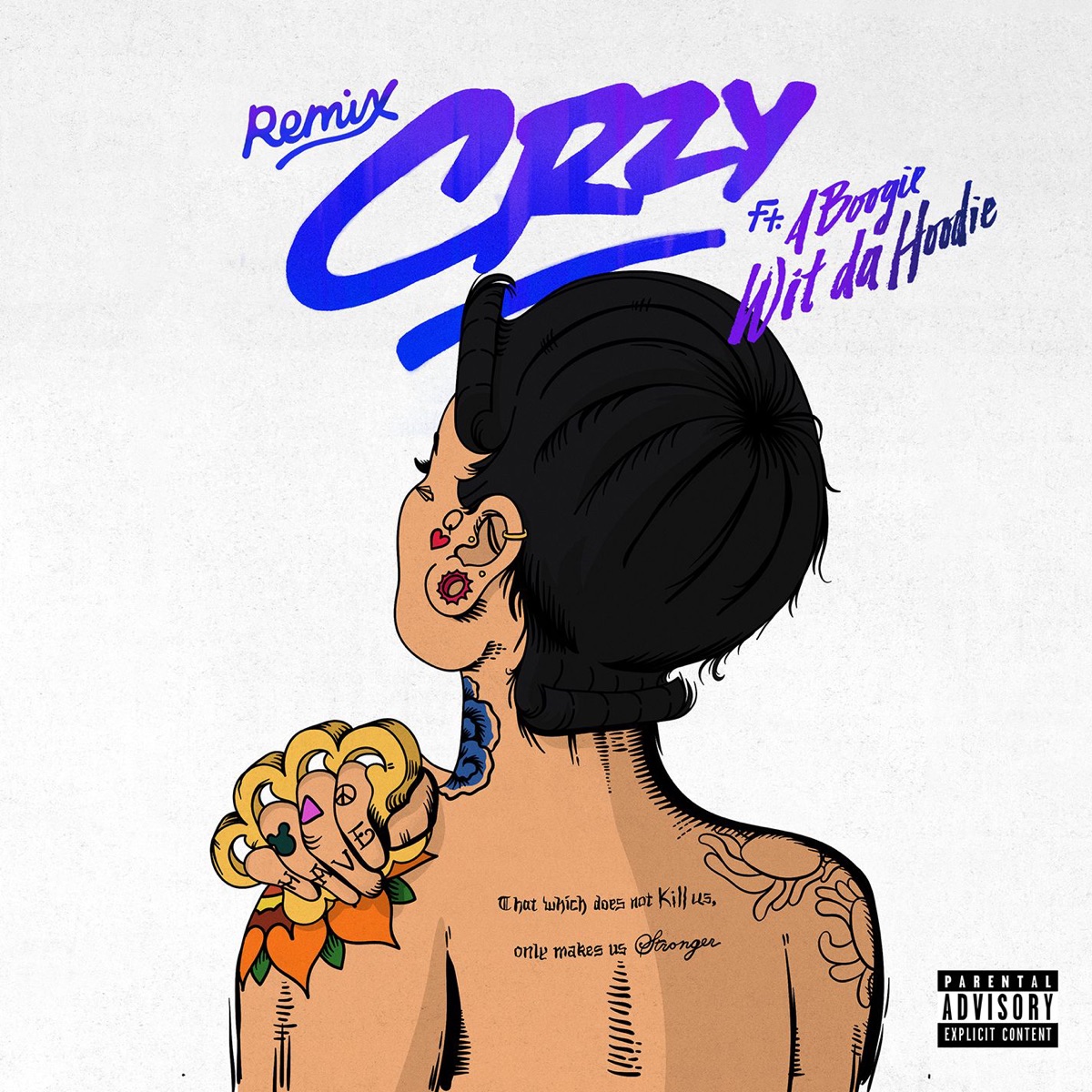 CRZY (feat. A Boogie Wit Da Hoodie) [Remix] - Single by Kehlani album cover artwork