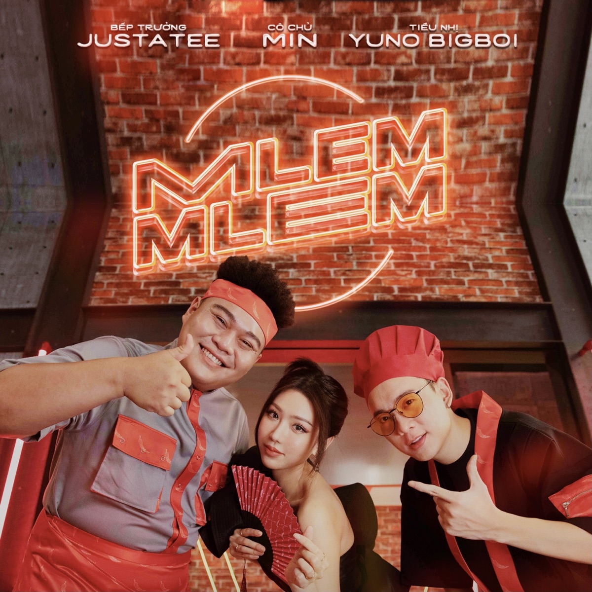 MLEM MLEM - Single by MIN, JustaTee & Yuno Bigboi album cover