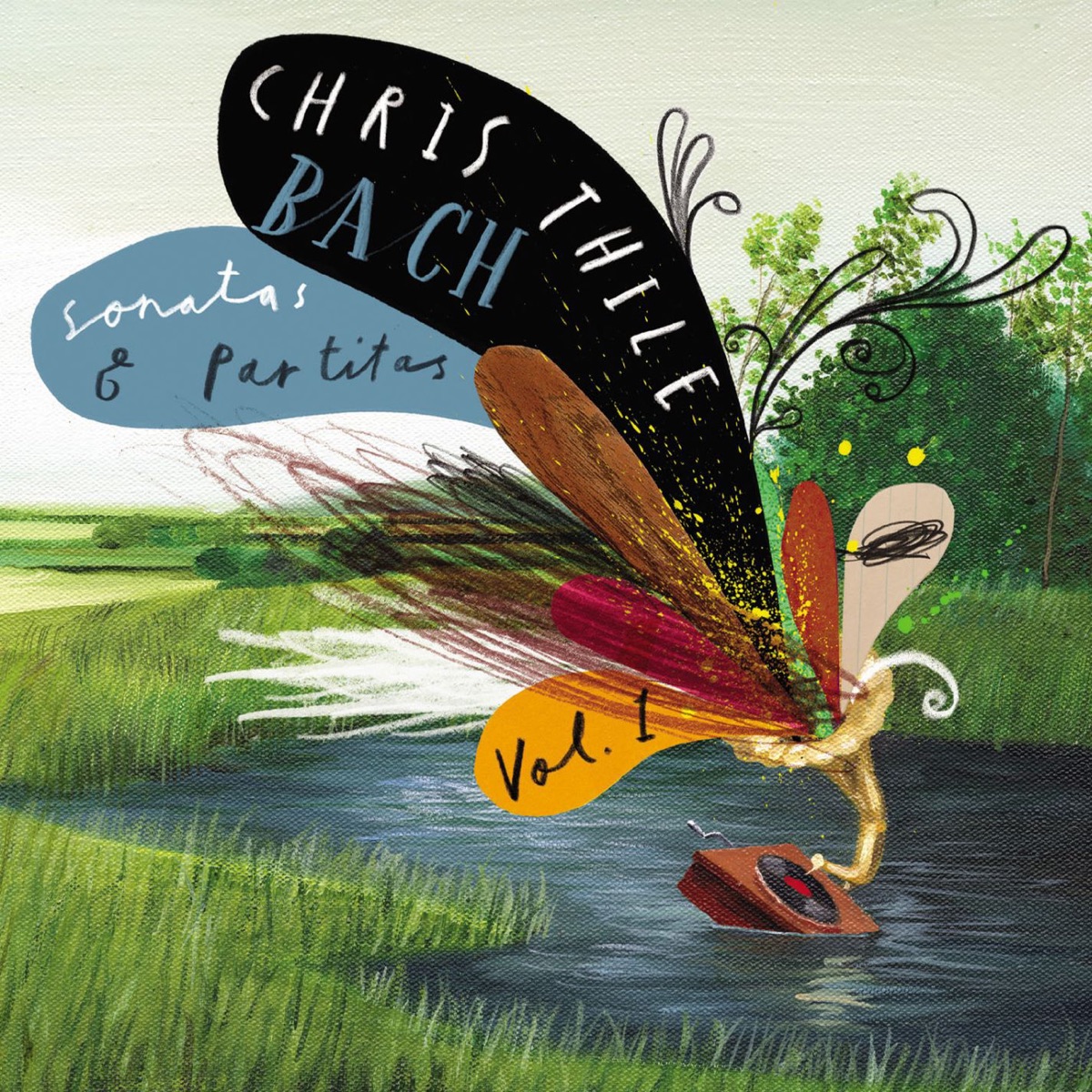 Bach: Sonatas and Partitas, Vol. 1 by Chris Thile album cover