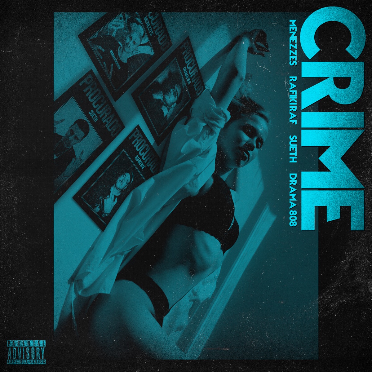 Crime (feat. Rafiki RaF) - Single by Menezzes, Sueth & Drama 808 album cover