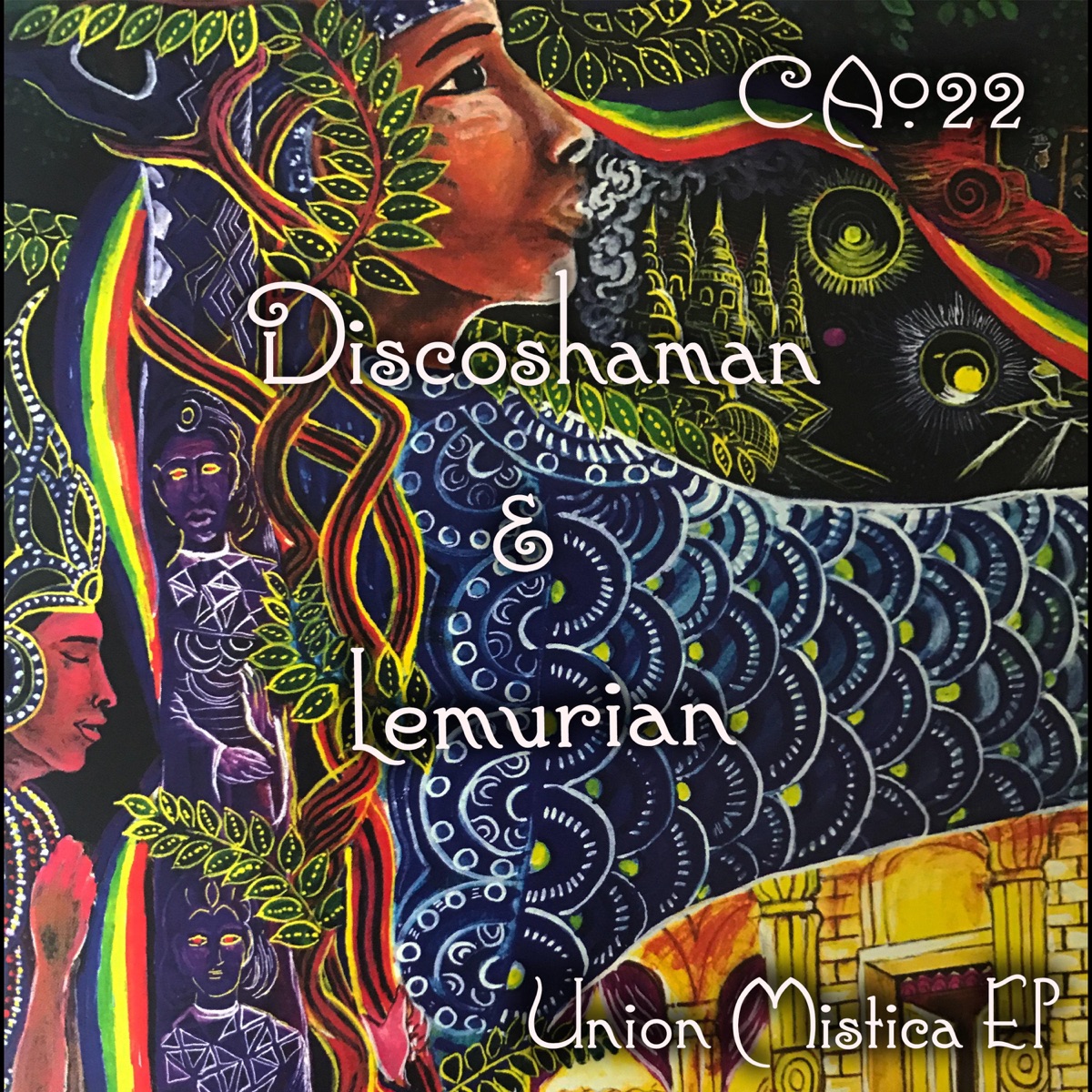 Union Mystica EP by Discoshaman & Lemurian album cover