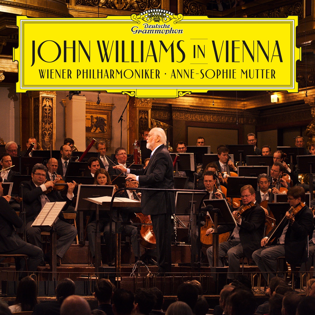 John Williams in Vienna by Anne-Sophie Mutter, Vienna Philharmonic & John Williams album cover
