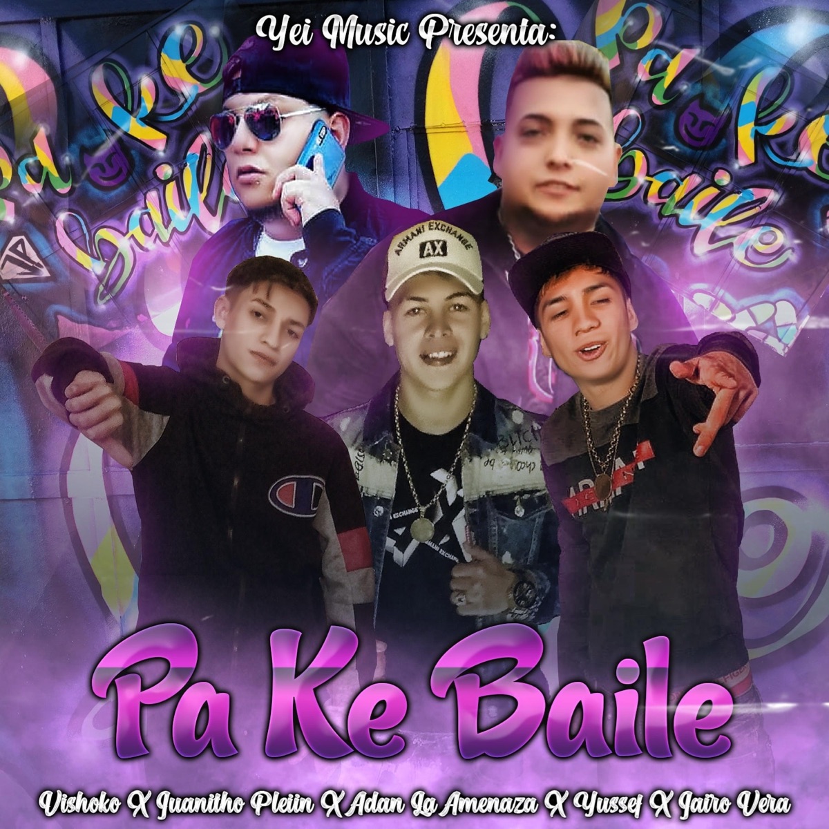 Pa Ke Baile (Vishoko, Adan la Amenaza y Jairo Vera) - Single by Juanitho Pleiin album cover