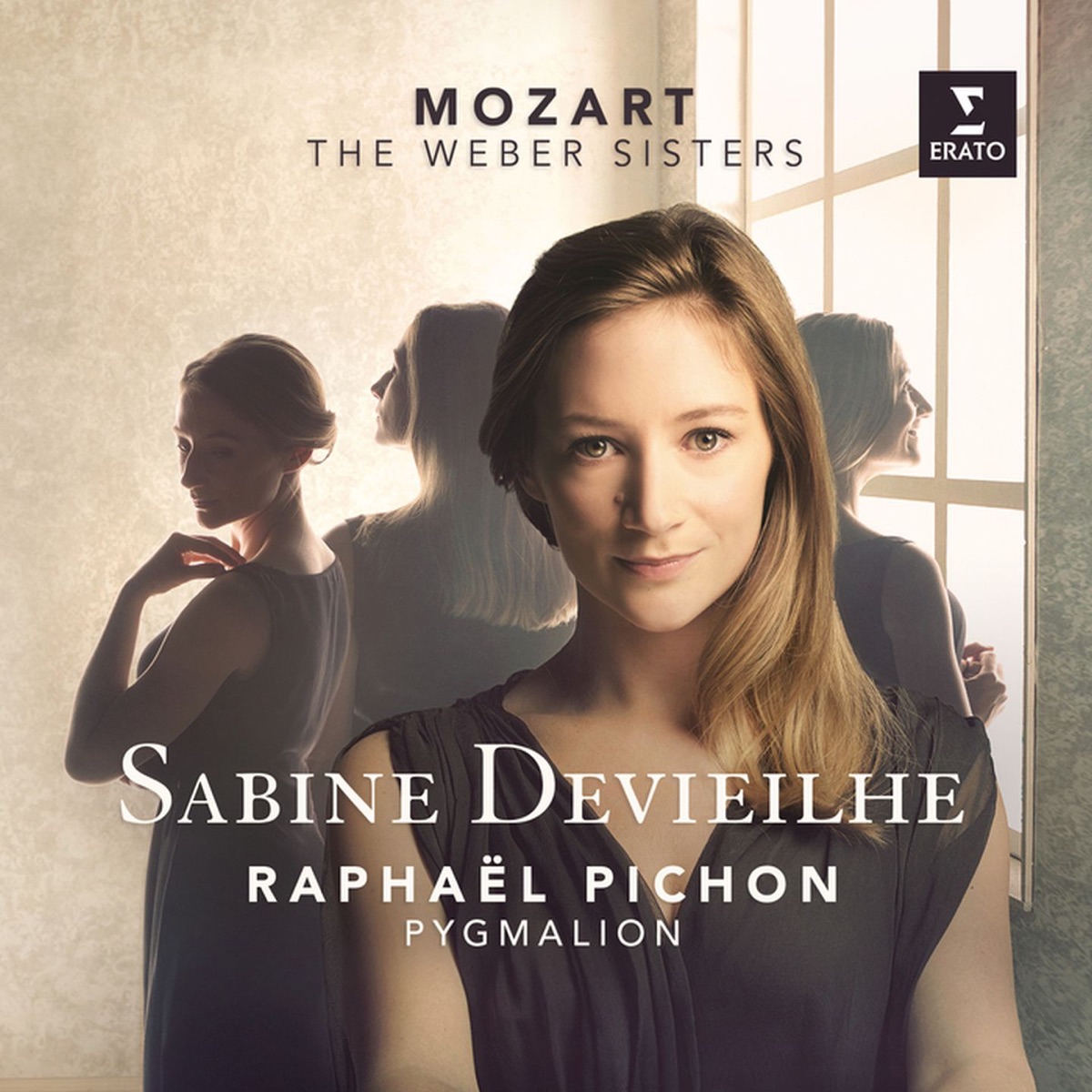 Mozart & The Weber Sisters by Sabine Devieilhe, Pygmalion & Raphaël Pichon album cover