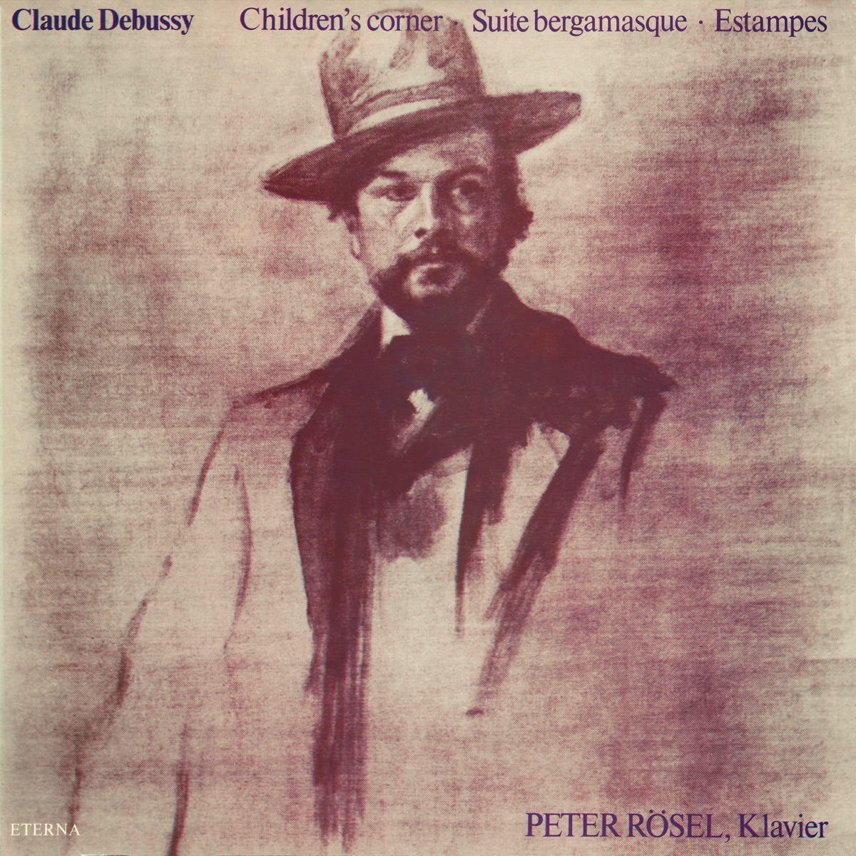 Debussy: Children's Corner, Suite Bergamasque & Estampes by Peter Rösel album cover