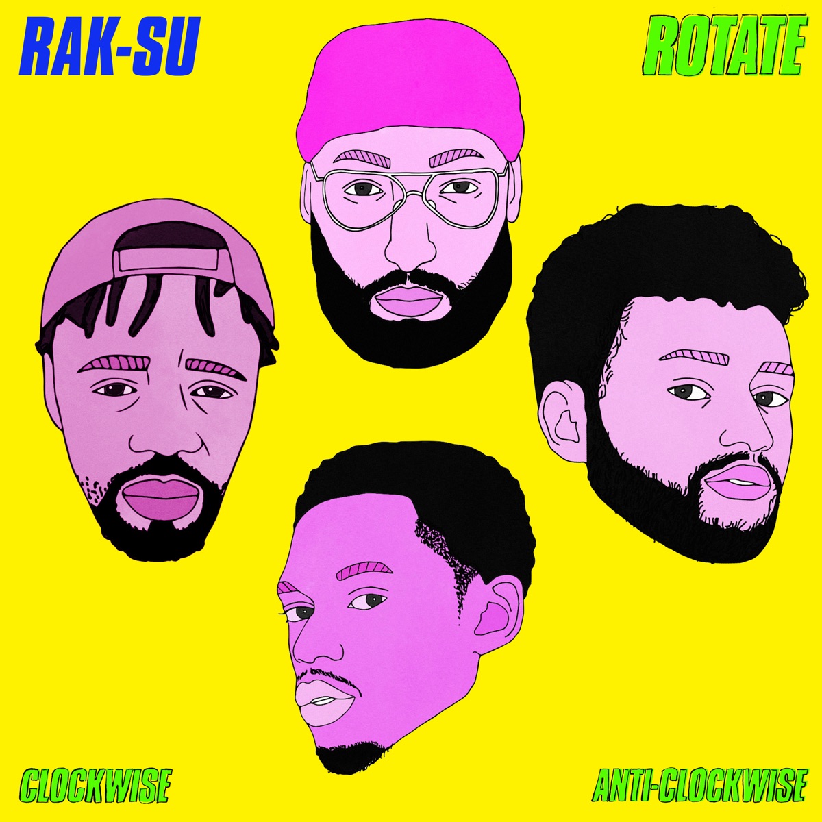Rotate (Clockwise) - Single by Rak-Su album cover
