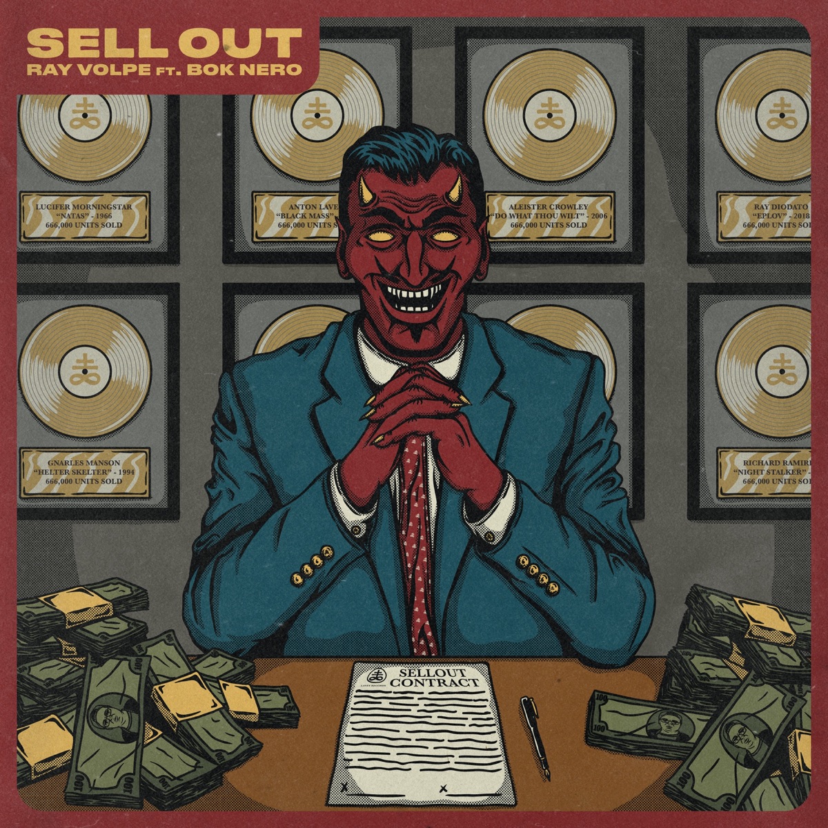 Sell Out (feat. Bok Nero) - Single by Ray Volpe album cover