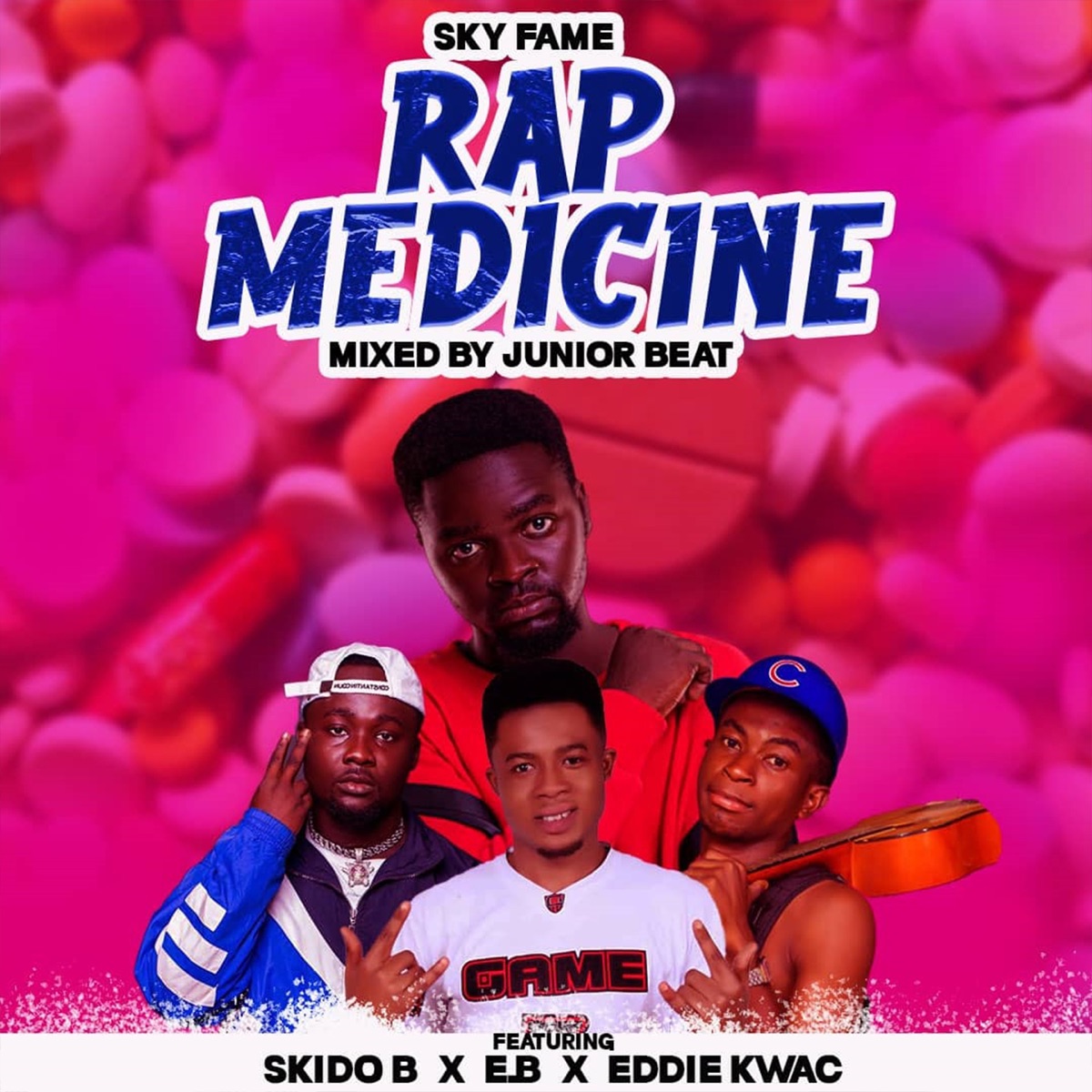 Rap Medicine (feat. Skido B, EB & Eddie Kwac) - Single by Sky Fame album cover