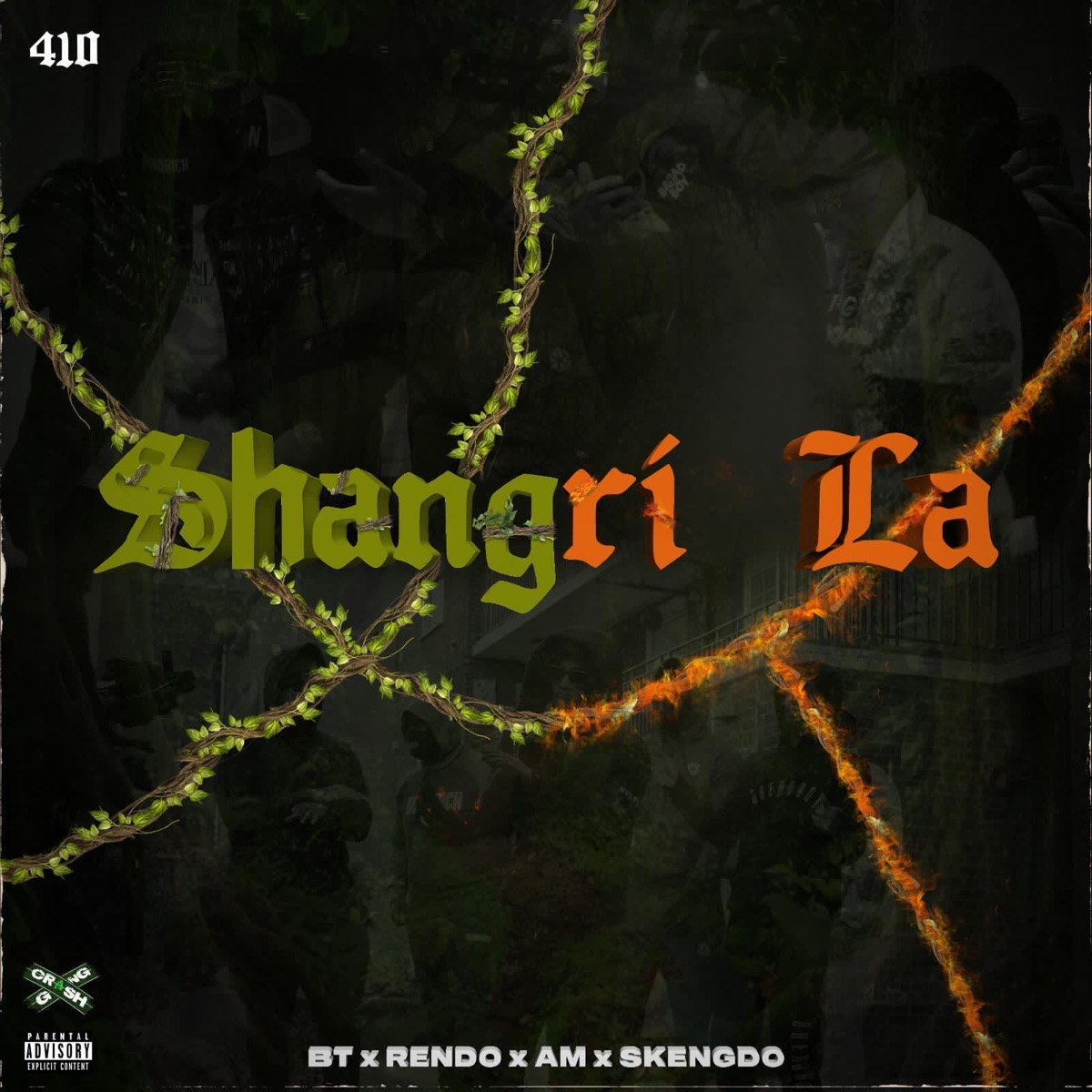 Shangri-La (feat. Skengdo & AM) - Single by BT & Rendo album cover