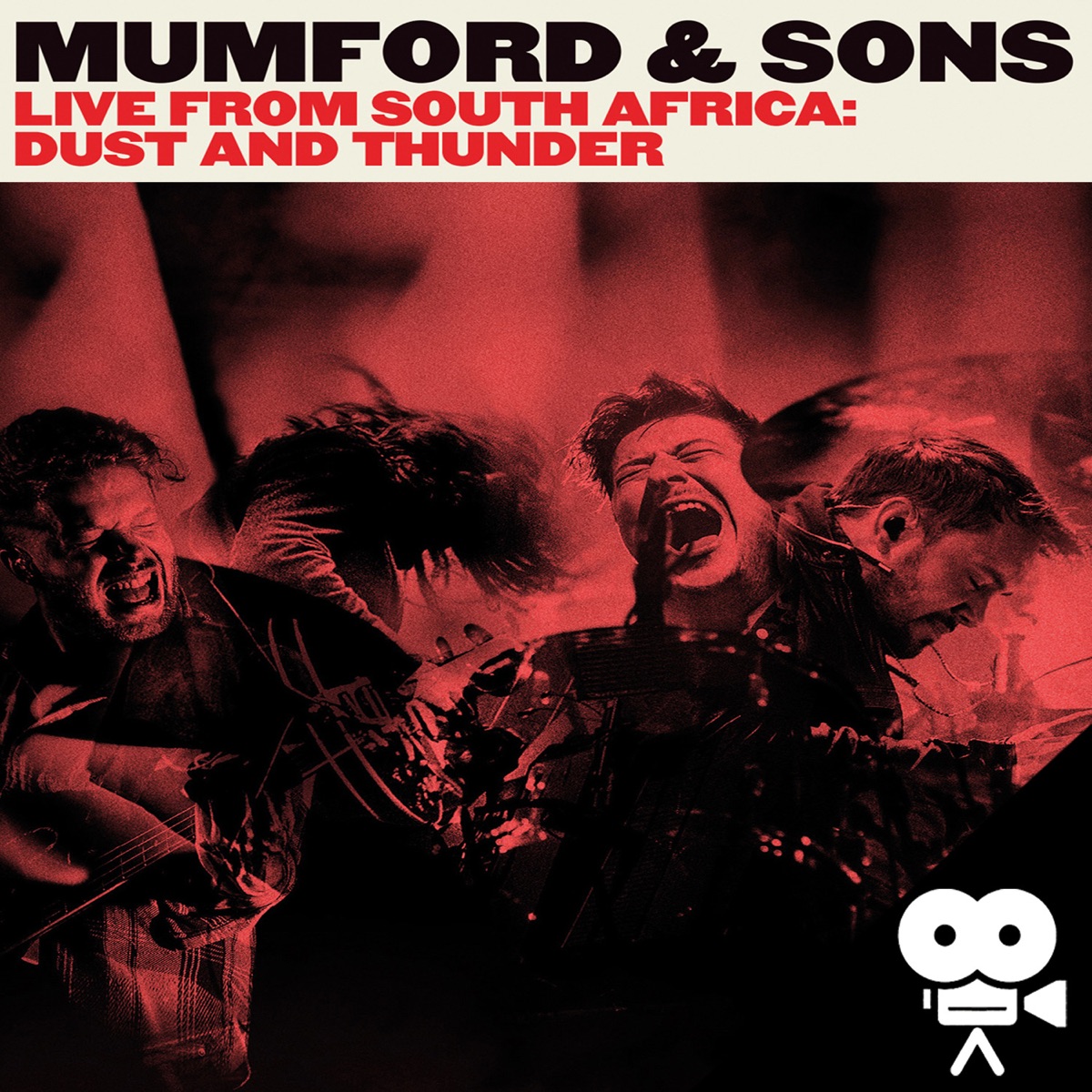 Live from South Africa: Dust and Thunder (Video Album) by Mumford & Sons album cover artwork