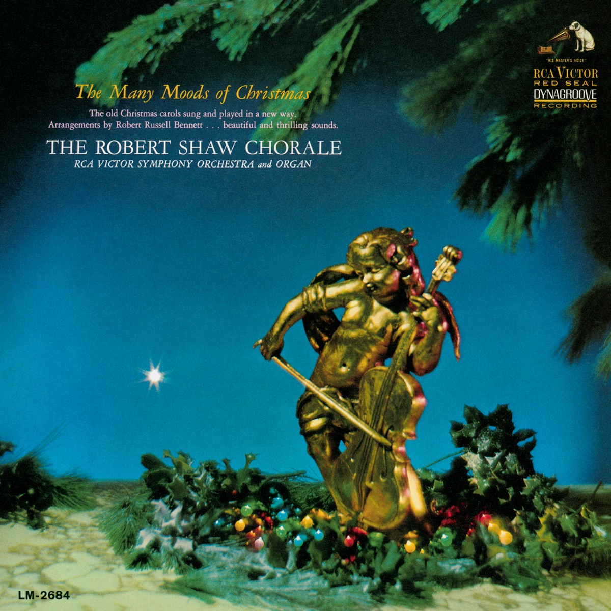 The Many Moods of Christmas by Robert Shaw Chorale, RCA Victor Symphony Orchestra & Robert Arnold album cover