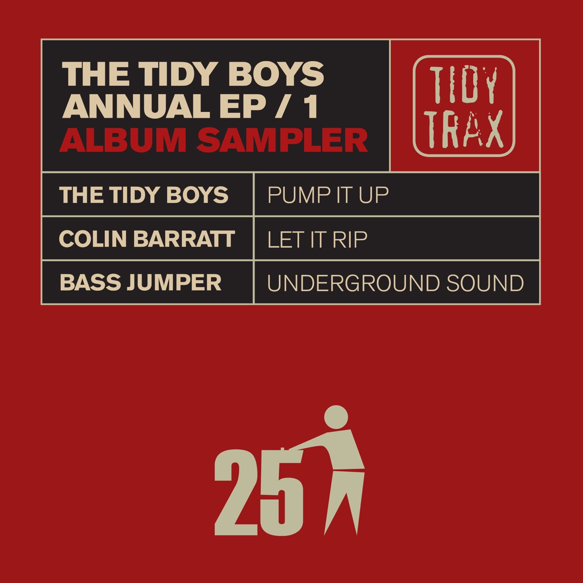 Tidy Boys Annual EP, Vol 1 by The Tidy Boys, Colin Barratt & Bass Jumper album cover