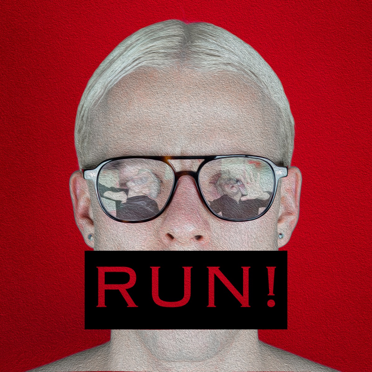 RUN! - Single by Elia Berthoud album cover