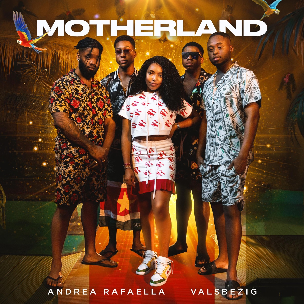 Motherland (feat. Valsbezig) - Single by Andrea Rafaella & ValsBezig album cover