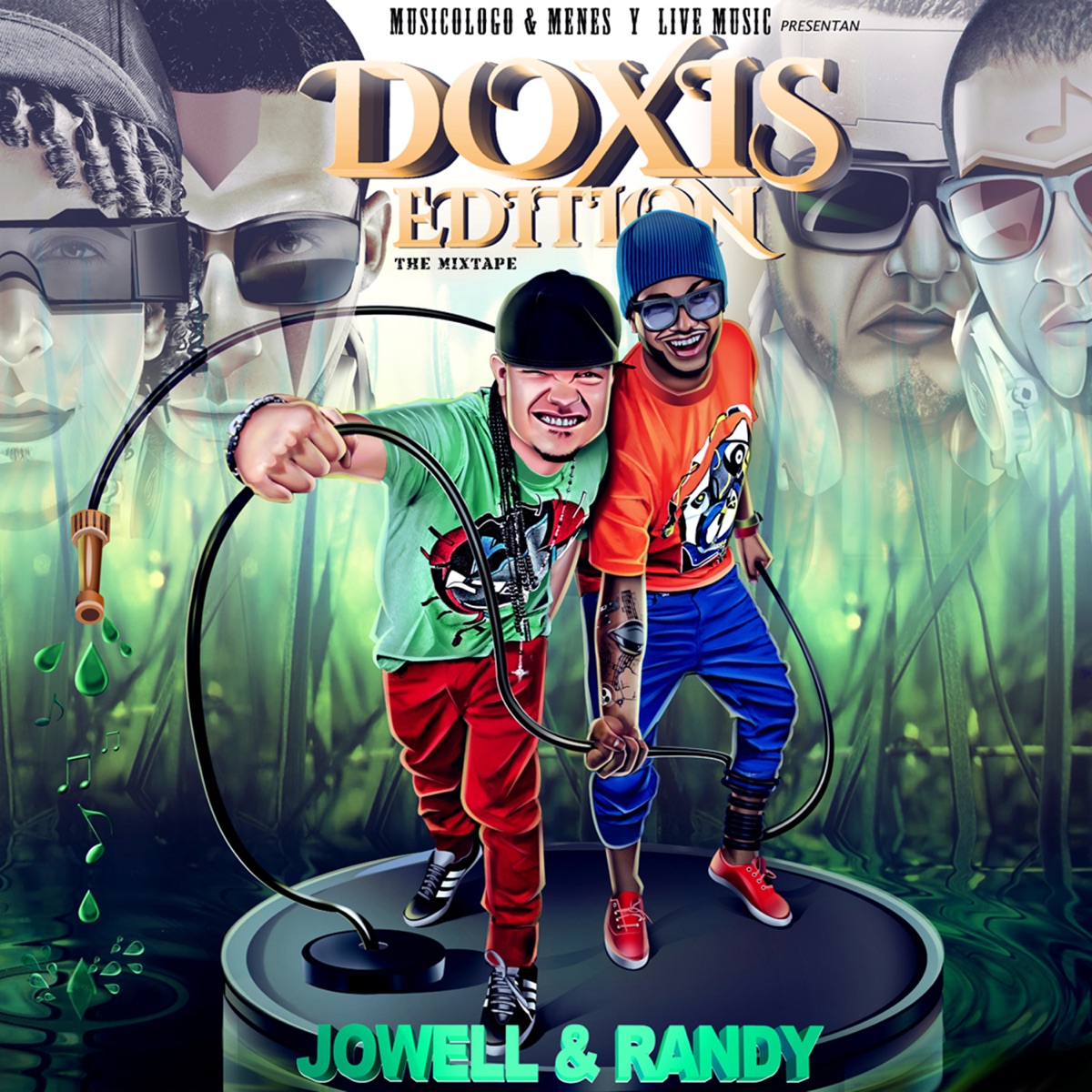 Doxis: The Mixtape by Jowell & Randy album cover