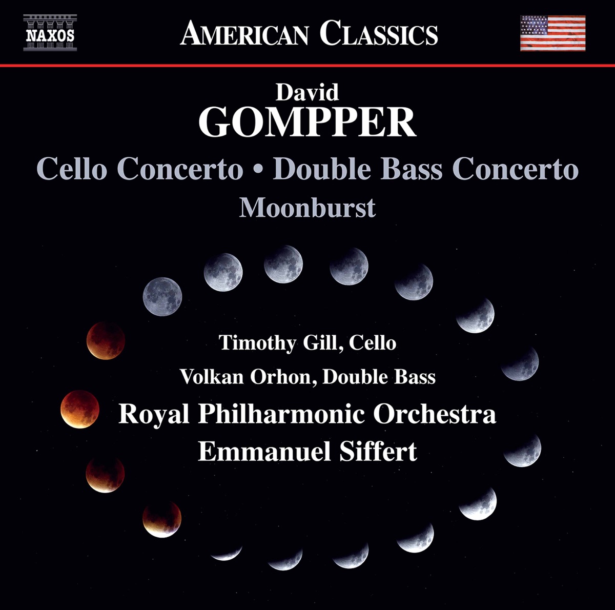 Gompper: Orchestral Works by Royal Philharmonic Orchestra, Emmanuel Siffert, Timothy Gill & Volkan Orhon album cover