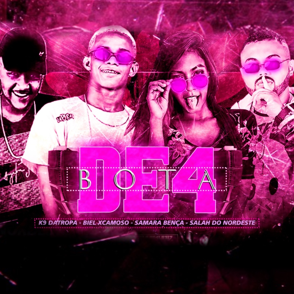 Bota de 4 - Single by Biel Xcamoso, Salah do Nordeste, K9 da Tropa & Samara Bença album cover