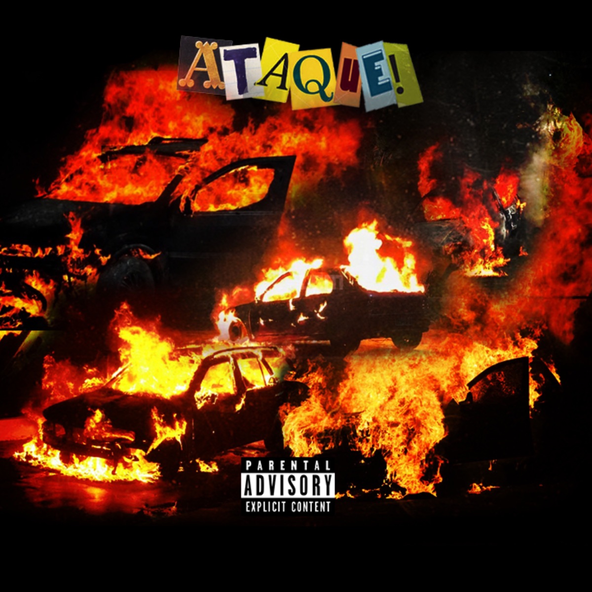 Ataque! (feat. THEBOB & IGAO) - Single by D album cover