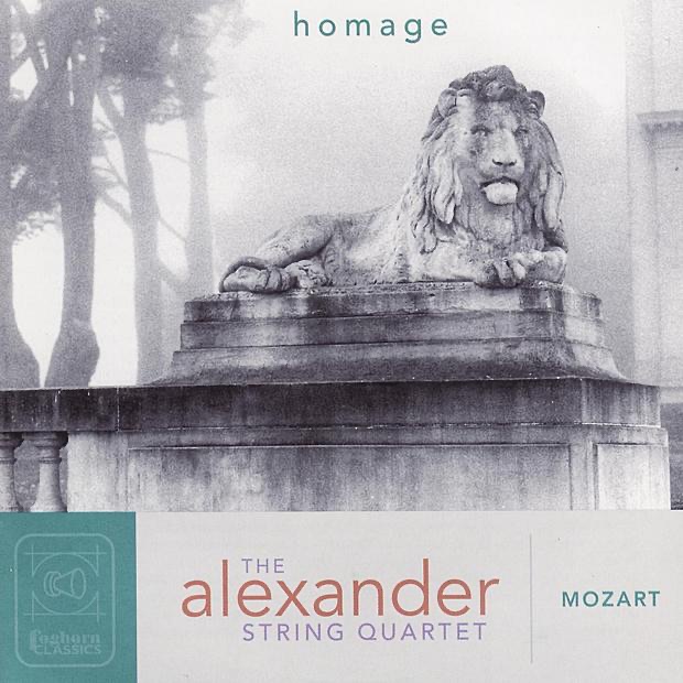 Mozart: Homage - The Six Quartets Dedicated to Haydn by Alexander String Quartet album cover