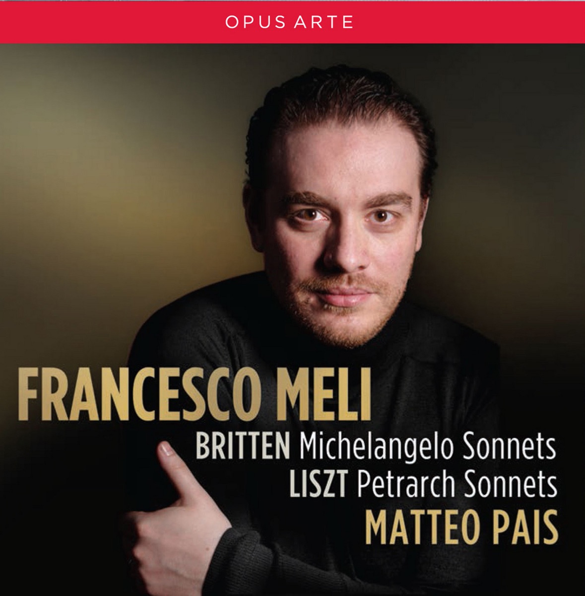 Britten: Michelangelo Sonnets - Liszt: Petrarch Sonnets by Francesco Meli & Matteo Pais album cover