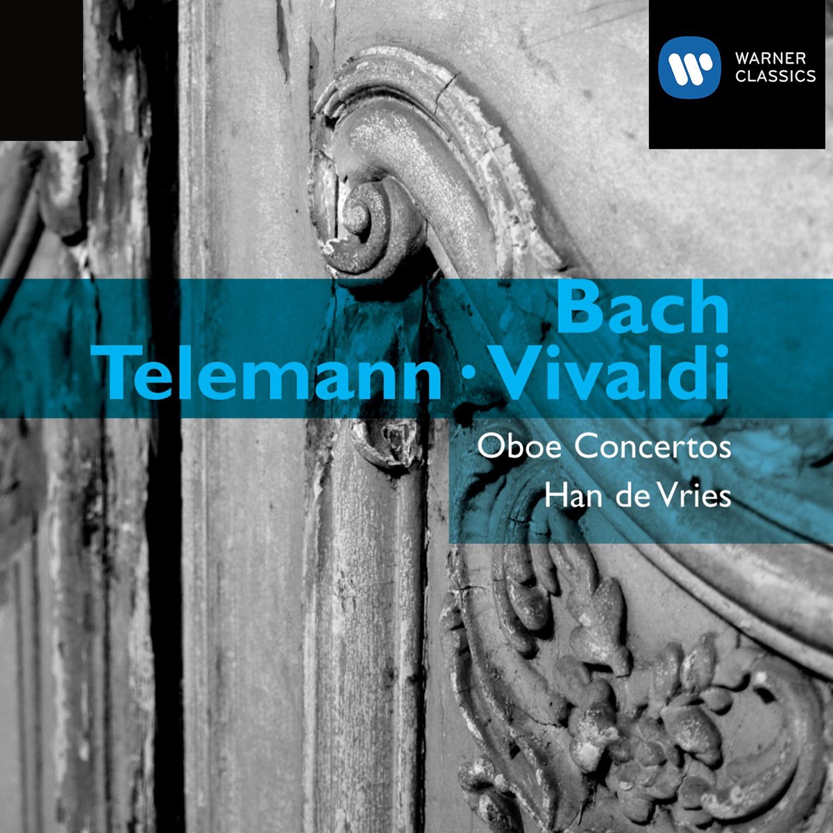 Telemann, Bach & Vivaldi: Oboe Concertos by Han De Vries album cover