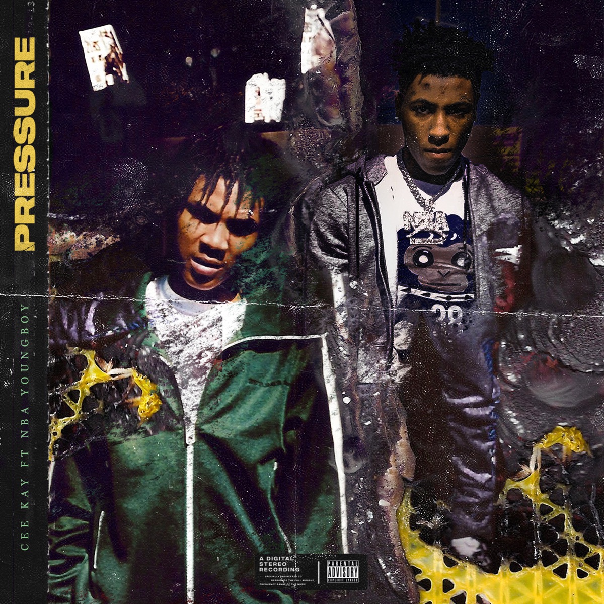 Pressure (feat. YoungBoy Never Broke Again) - Single by Cee Kay album cover artwork