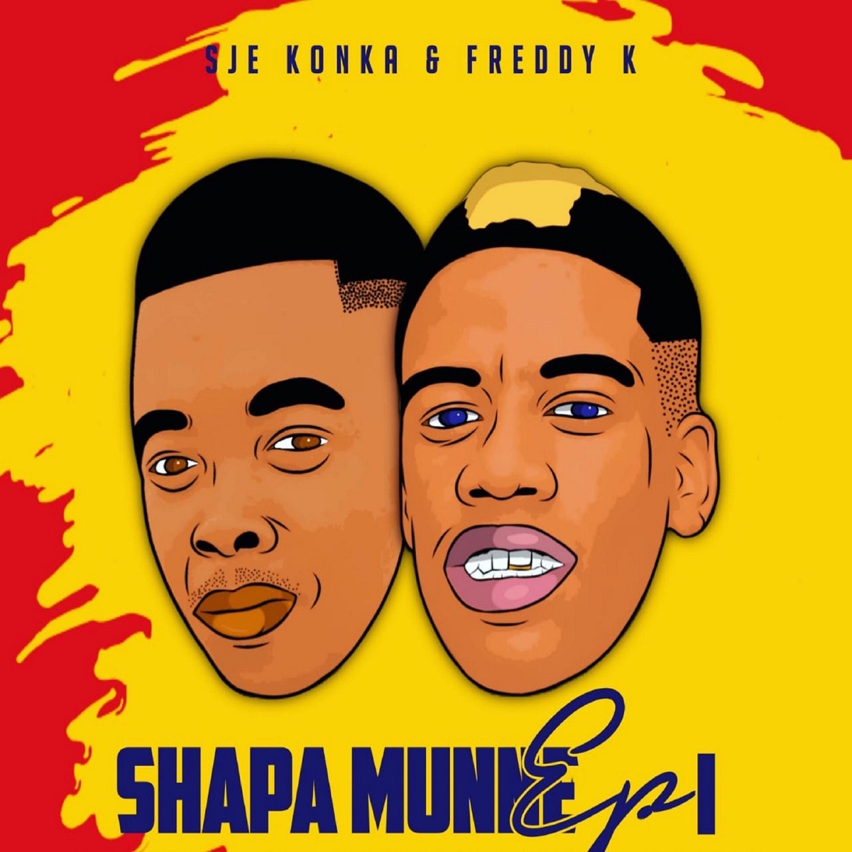 Shapa Munne Ep.1 by Freddy K & Sje Konka album cover